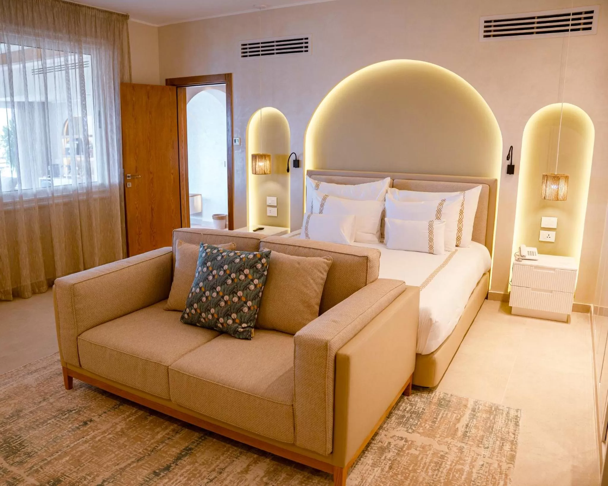 Photo of the whole room, Bed in Fort Arabesque Resort, Spa & Villas