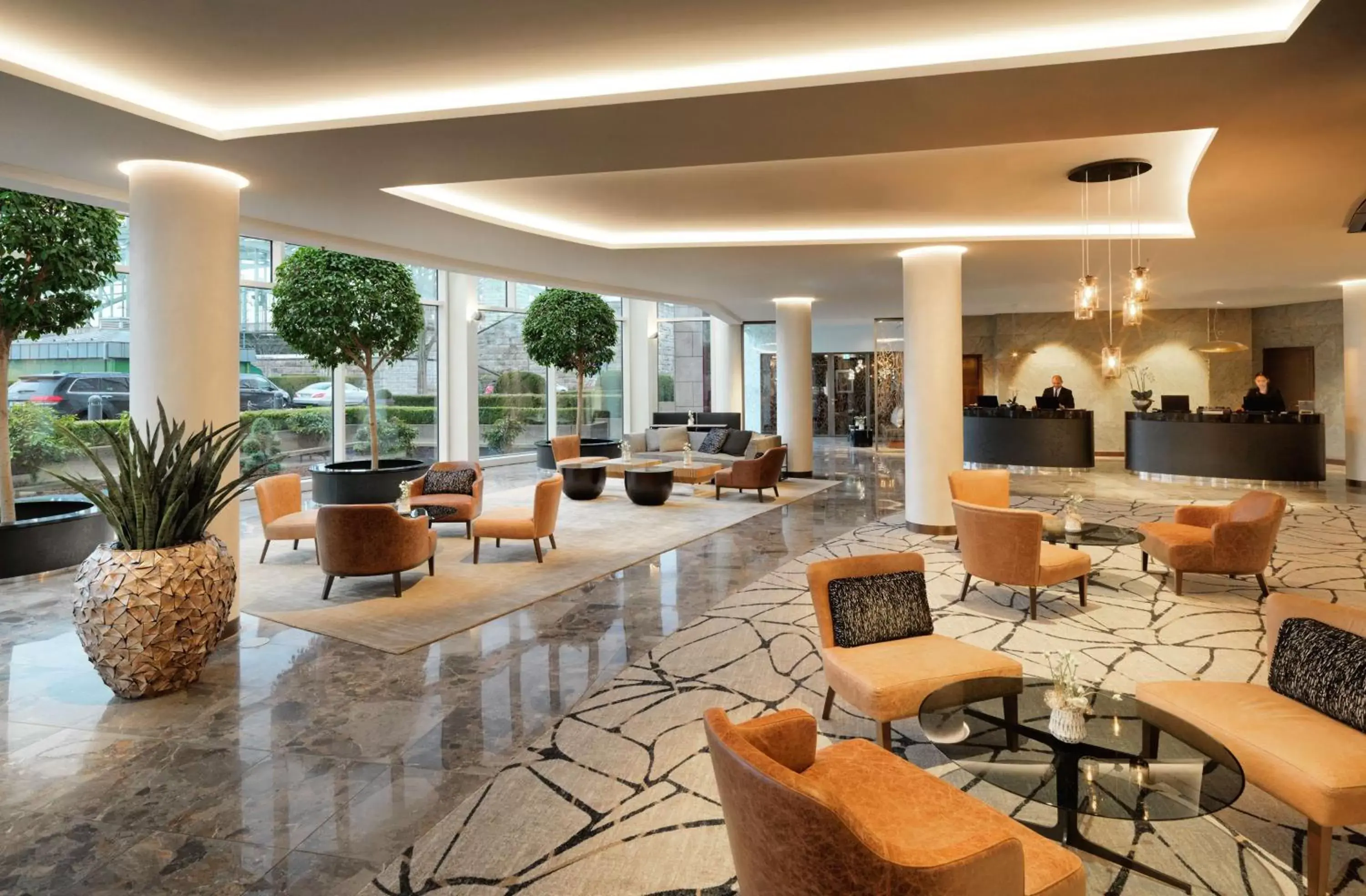 Lobby or reception in Hyatt Regency Köln Lobby or reception in Hyatt Regency Köln