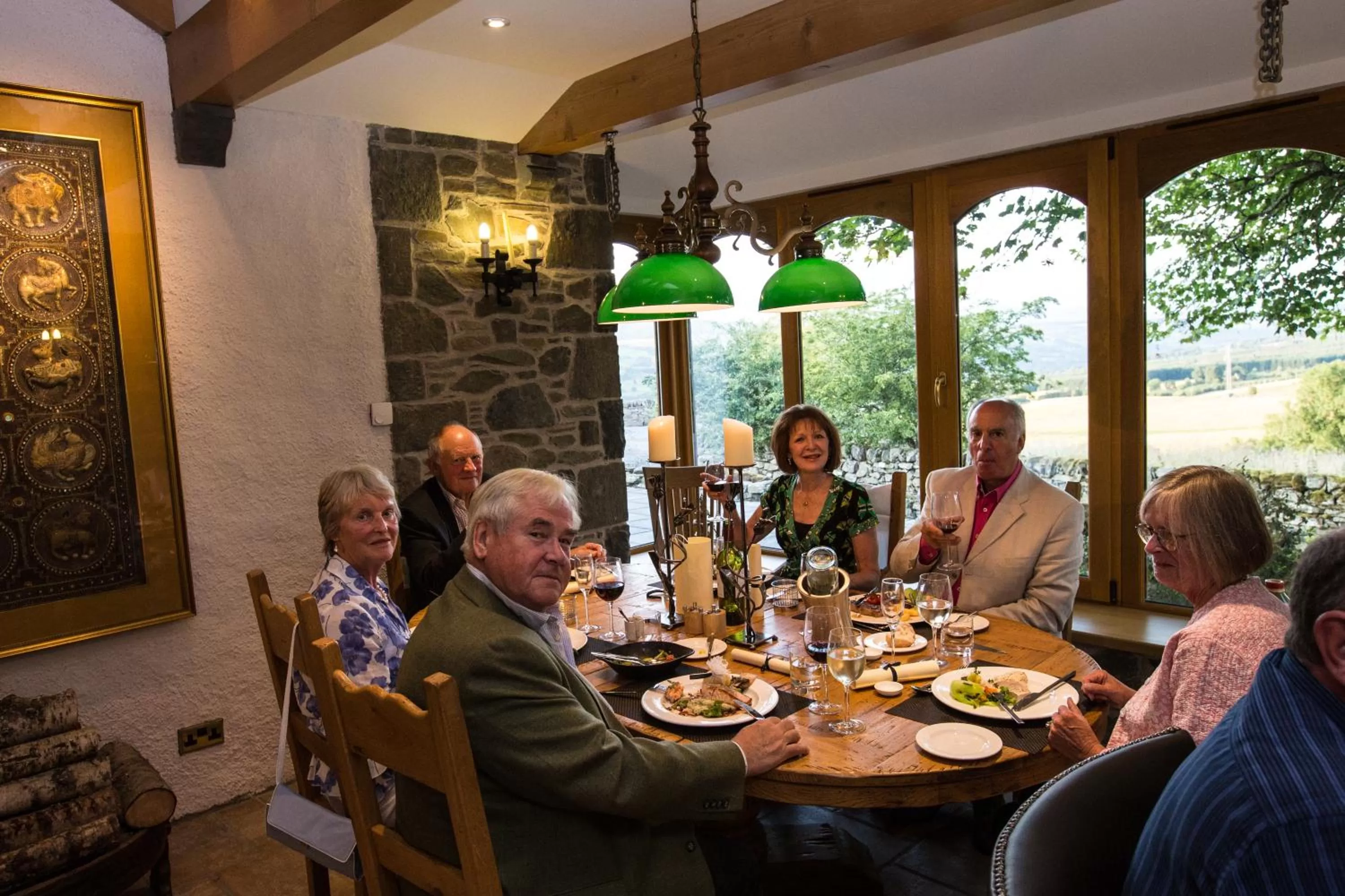 Restaurant/places to eat in Errichel House and Cottages