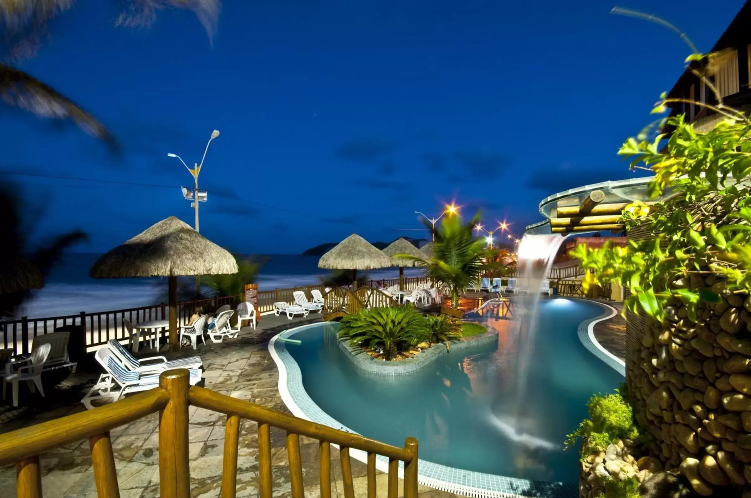 Swimming pool, Pool View in Visual Praia Hotel