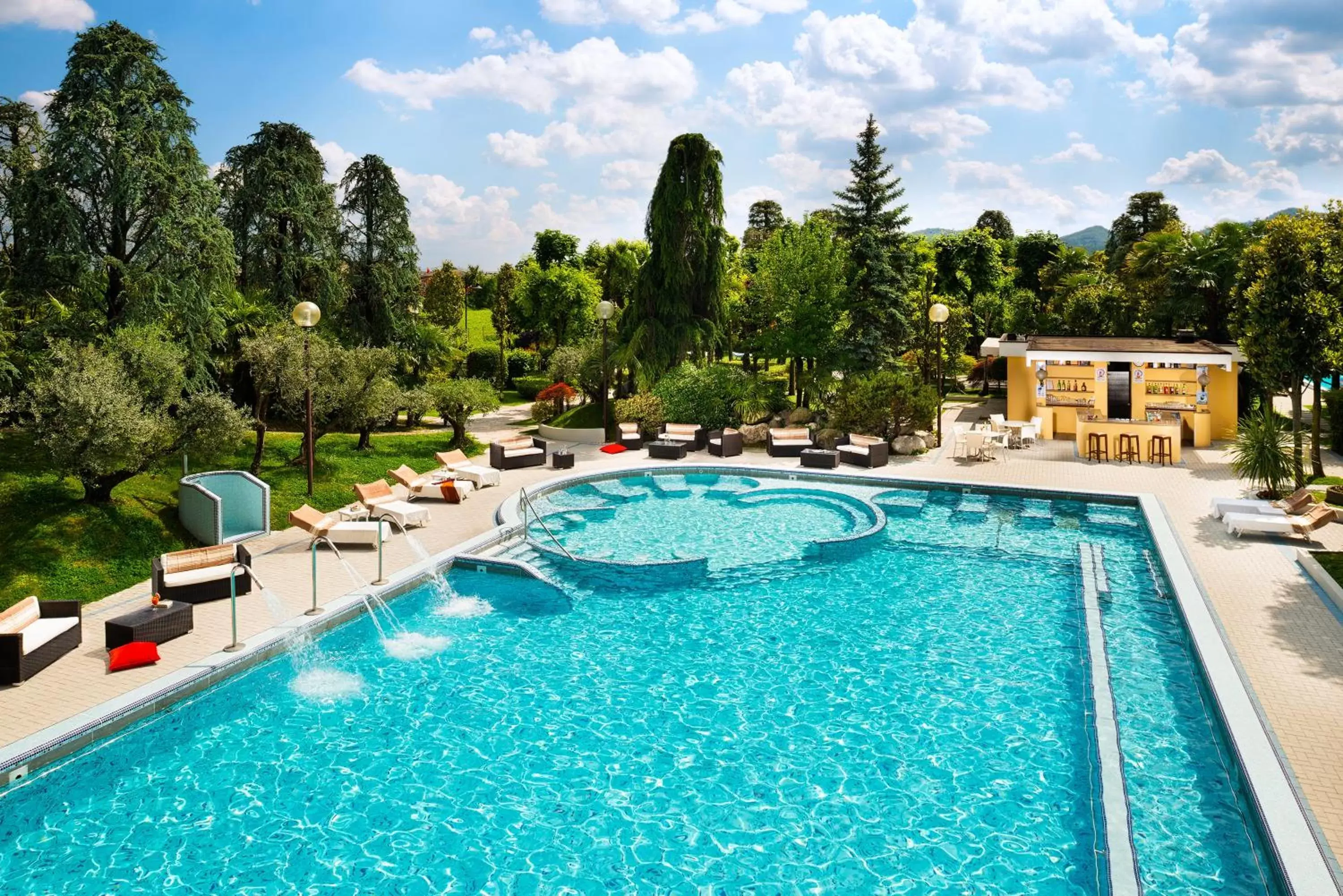 Garden in Hotel Metropole