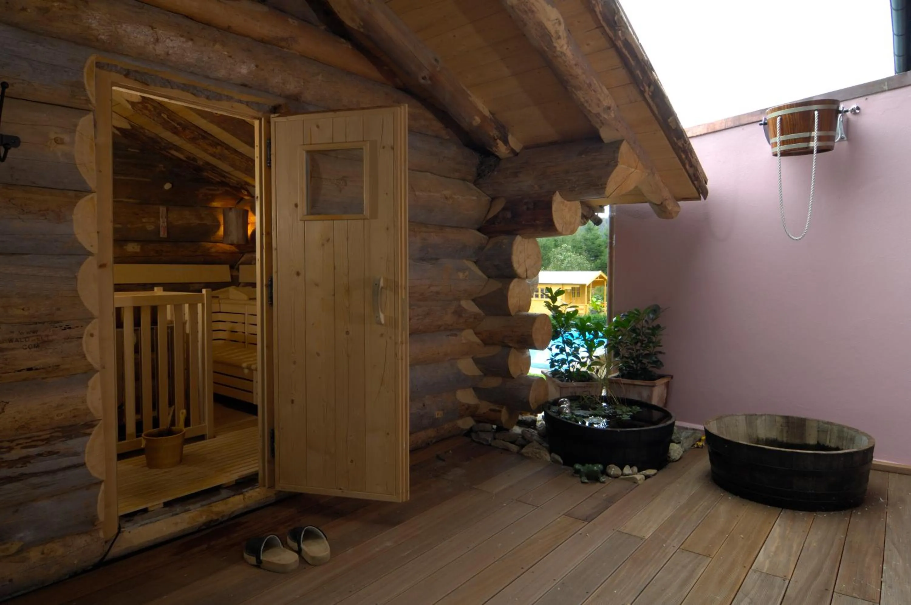 Sauna in Hotel Gut Schmelmerhof