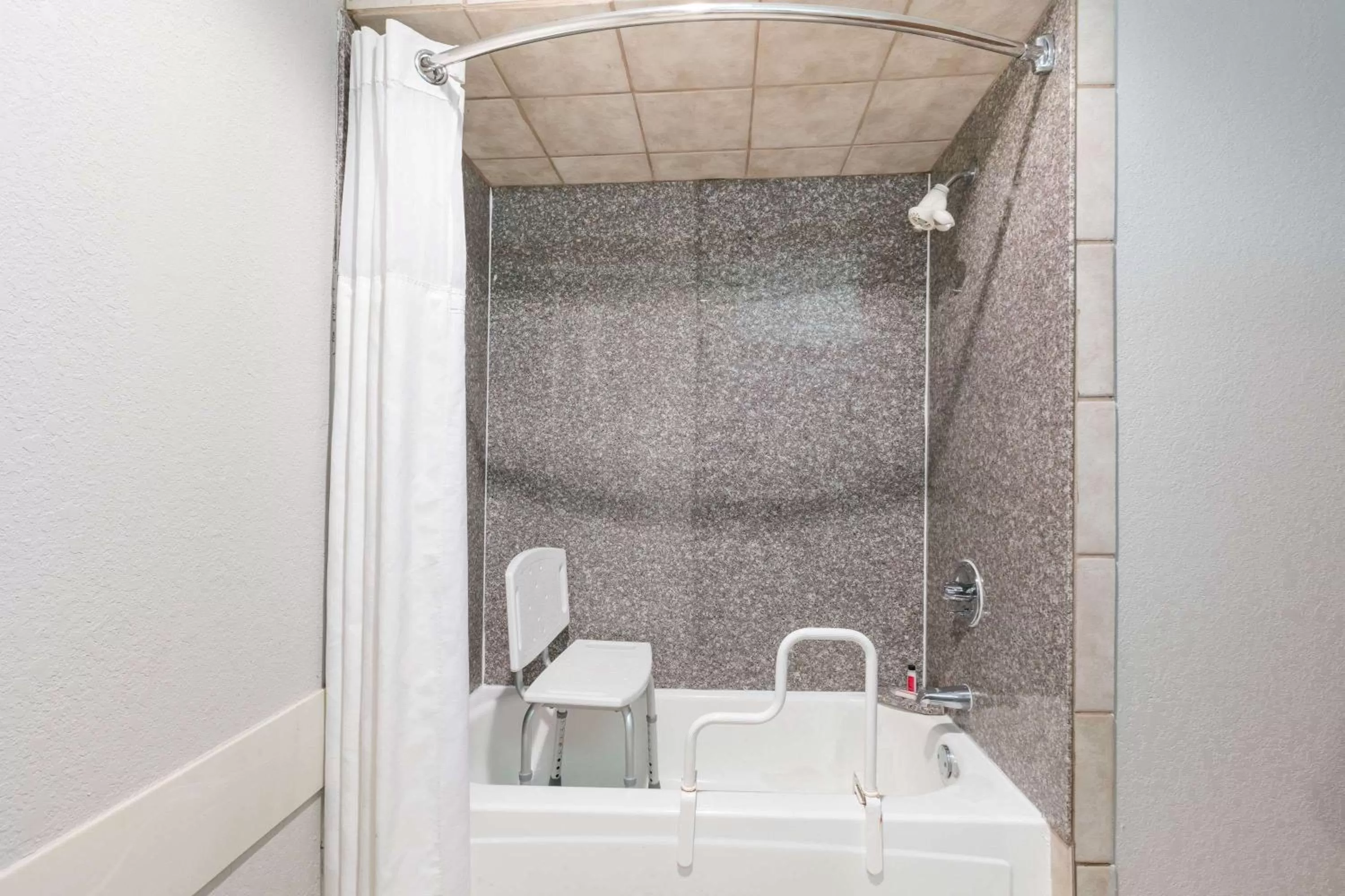 Shower in Ramada by Wyndham Oklahoma City Airport North