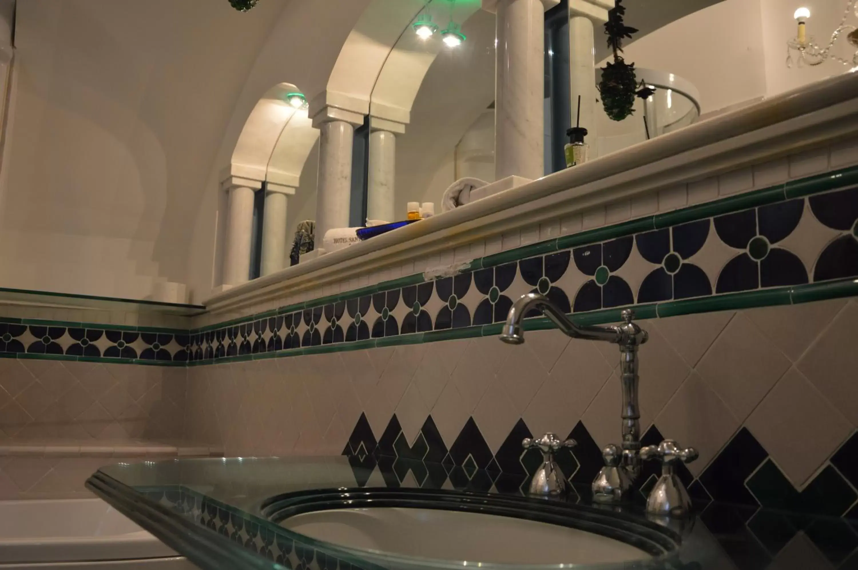 Bathroom in Hotel Santa Lucia