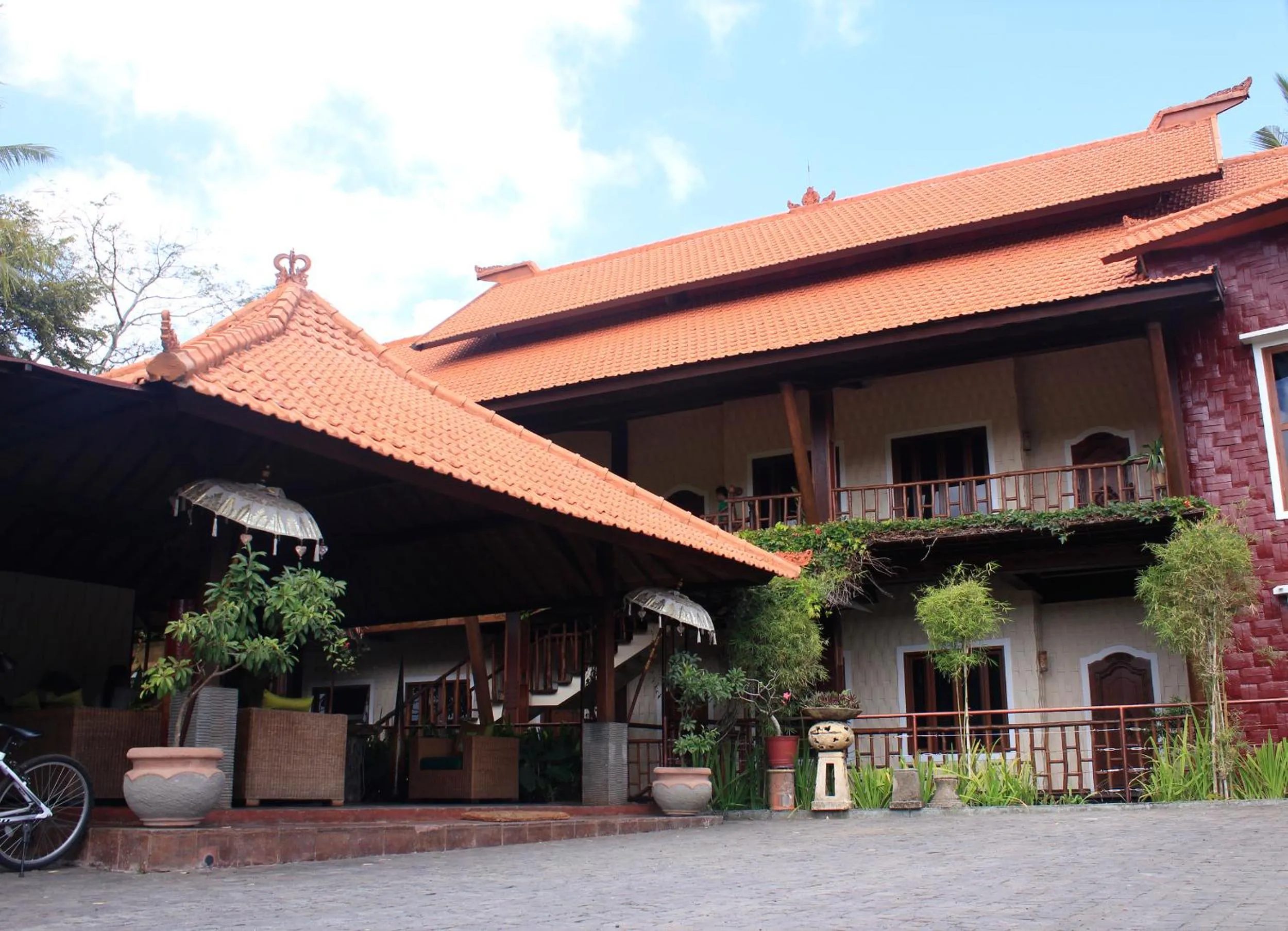 Facade/entrance in Junjungan Ubud Hotel and Spa