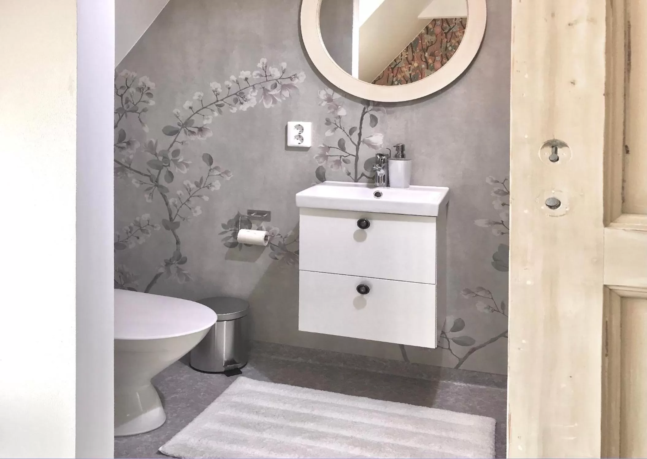 Toilet in Tryde 1303 B&B på Österlen