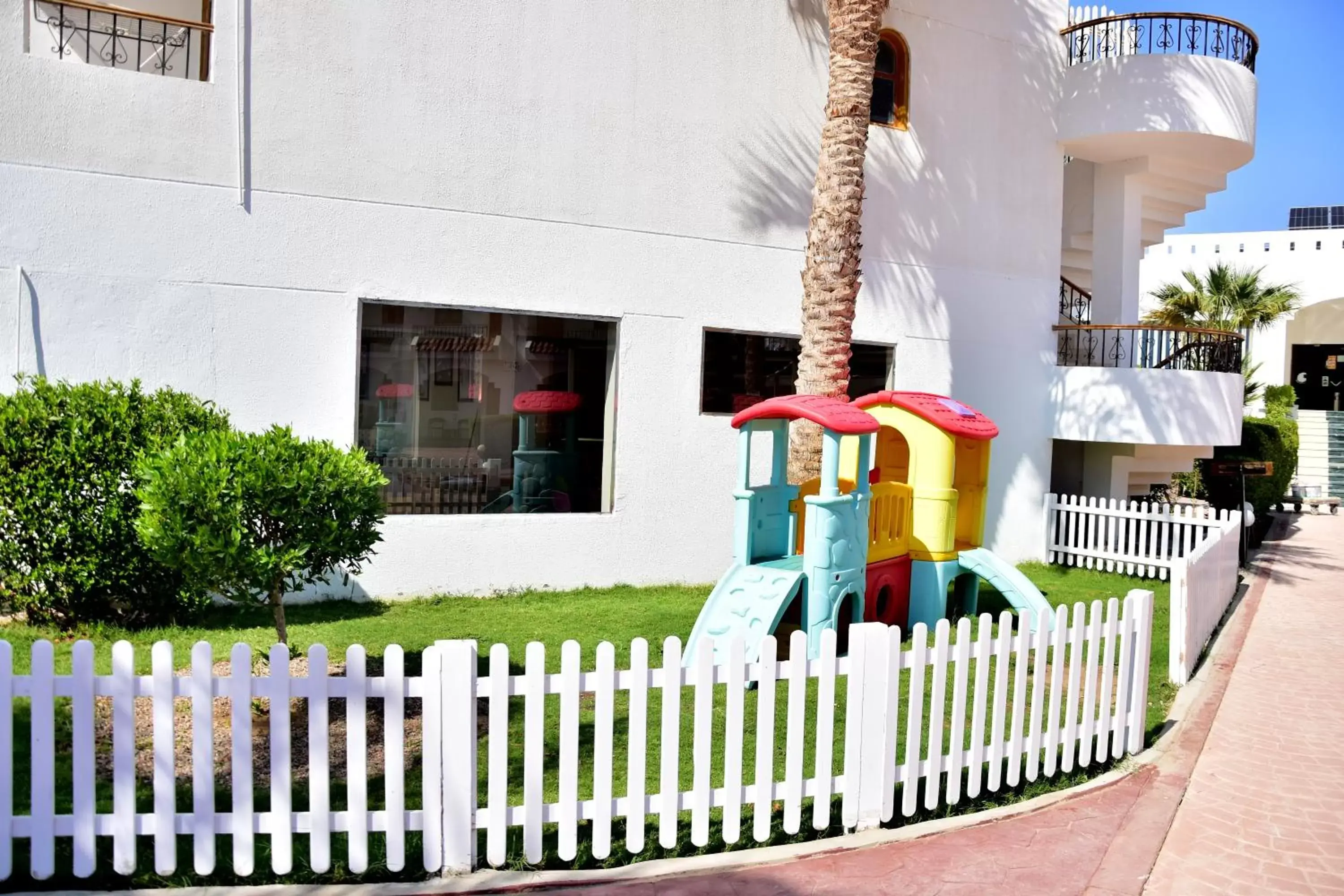 Children play ground in Dive Inn Resort