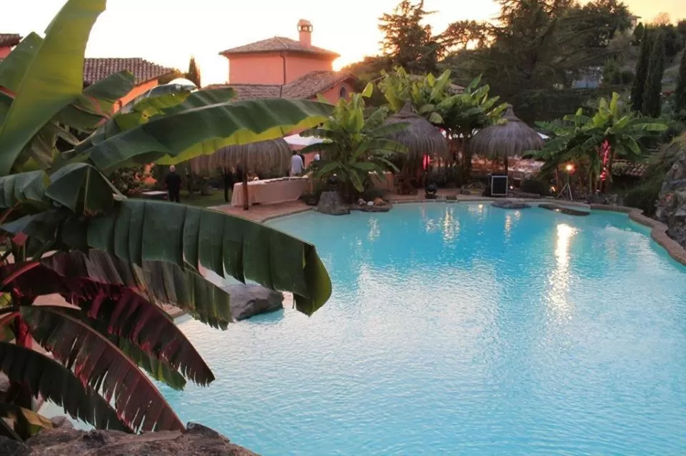 Swimming Pool in Antica Pietrara B&B