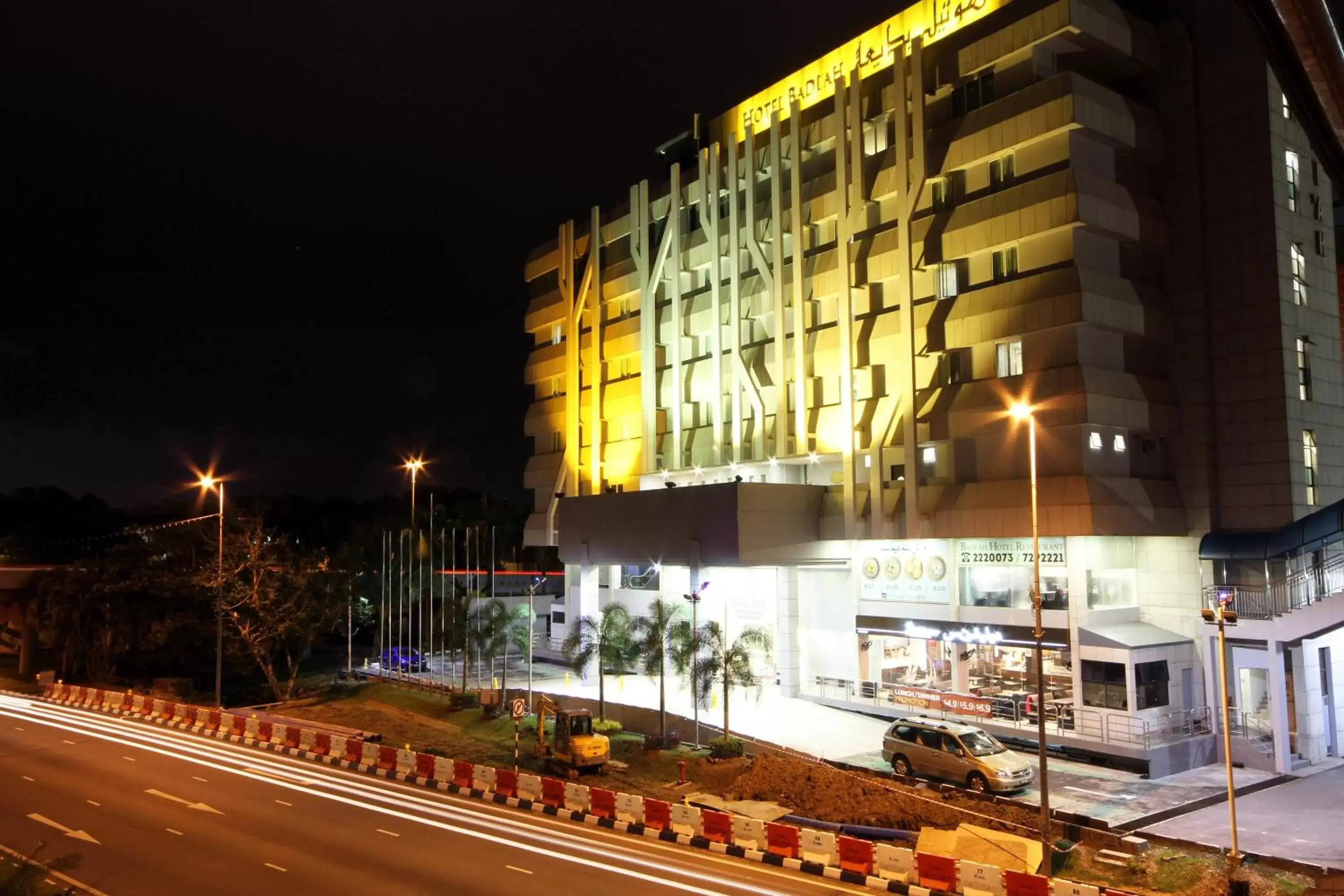 Night, Property Building in Badi'ah Hotel