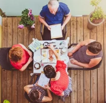 Balcony/Terrace in Hueber der Wirt