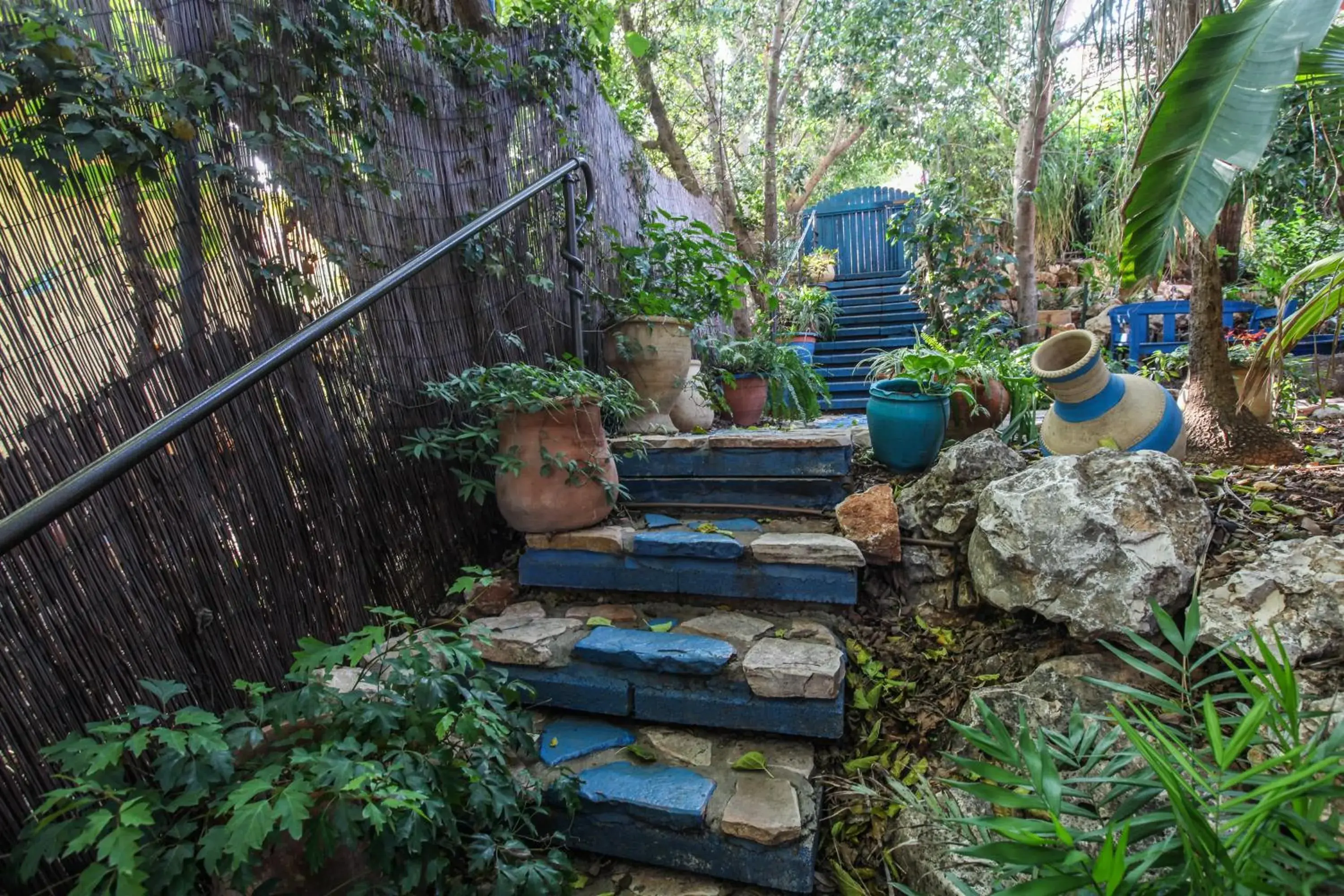 Garden in Havaya Ba Nof Lodge