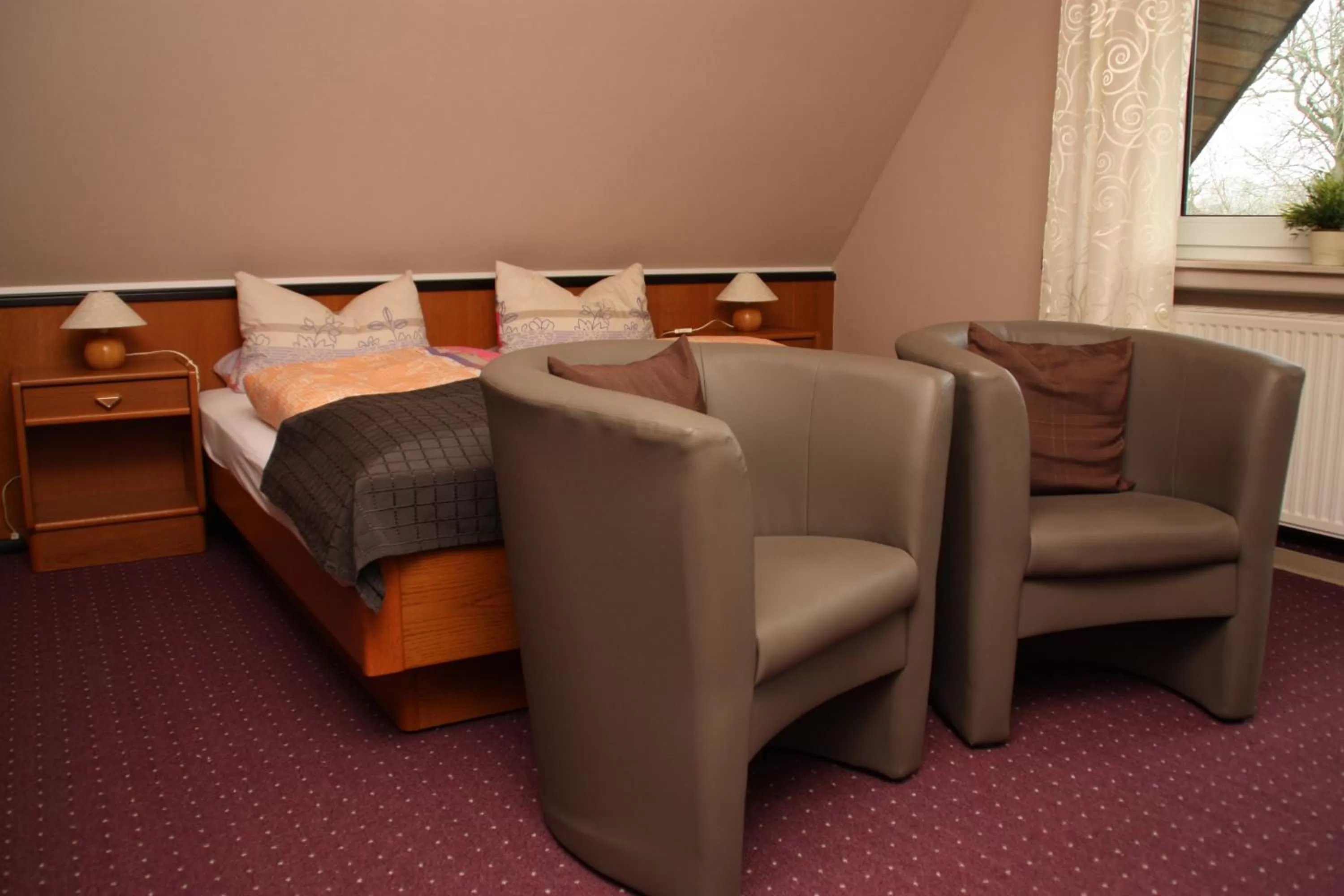 Decorative detail, Bed in Landhaus Riedel