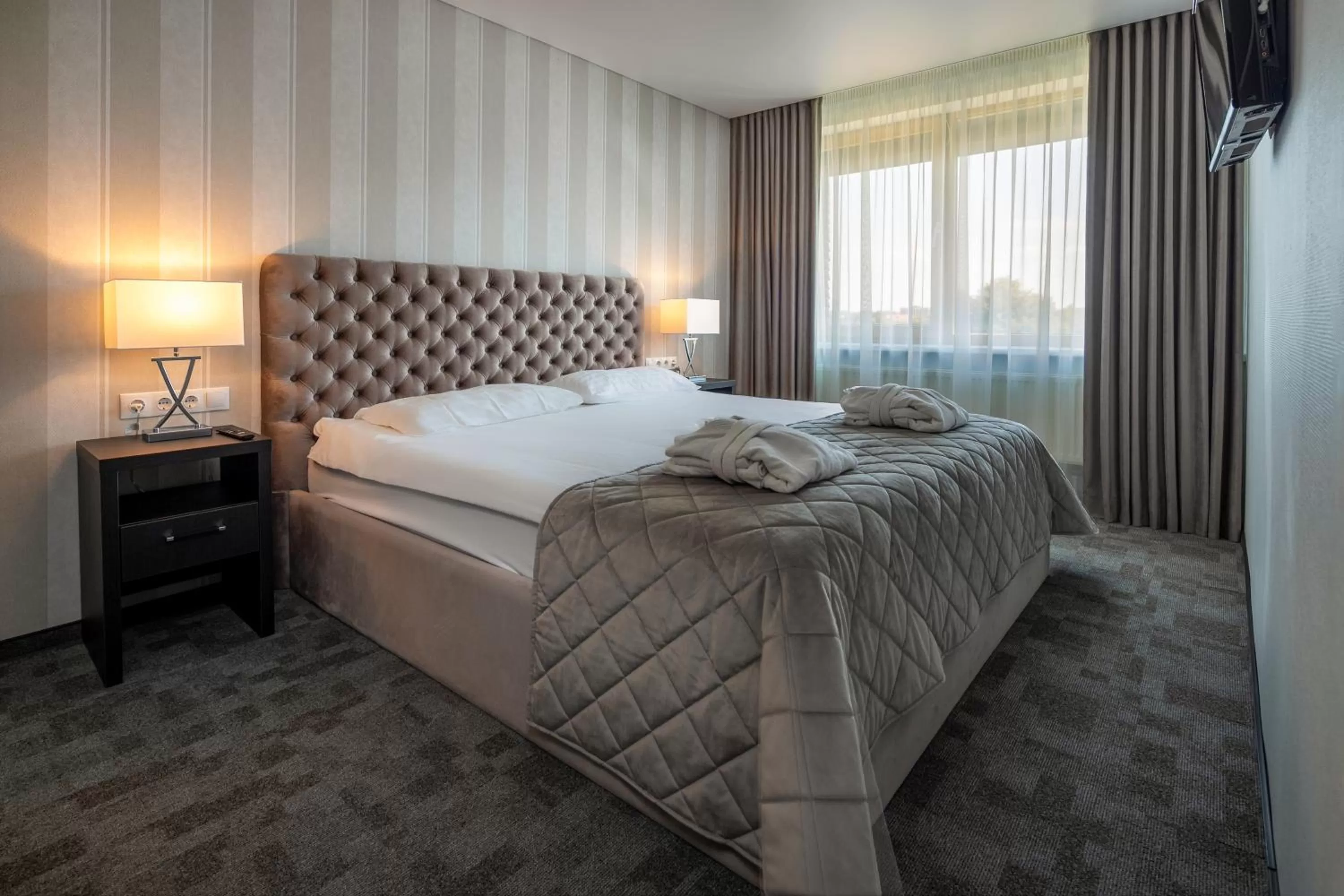 Bed in Amberton Hotel Klaipeda