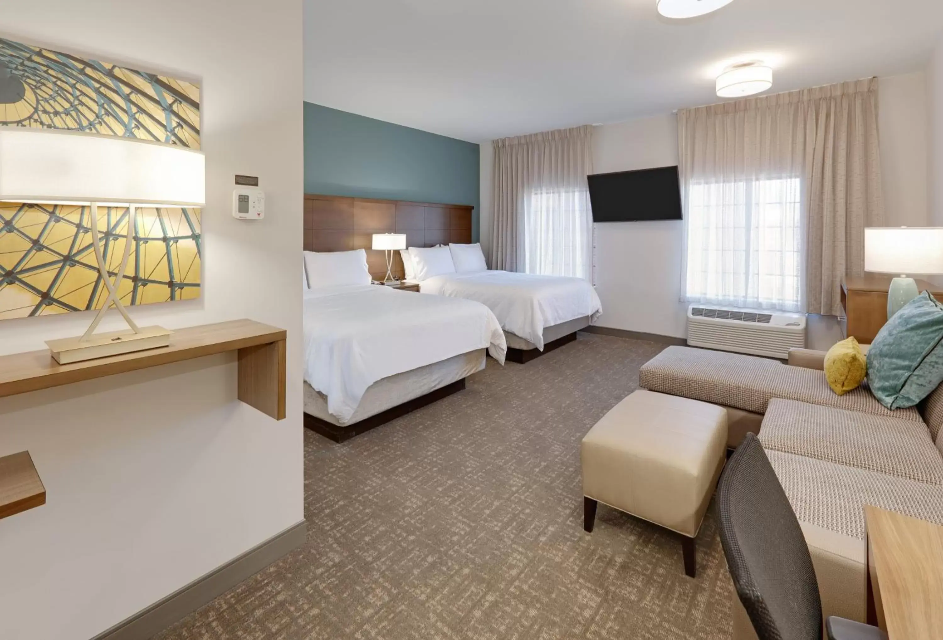 Bedroom in Staybridge Suites - Oklahoma City - Downtown, an IHG Hotel