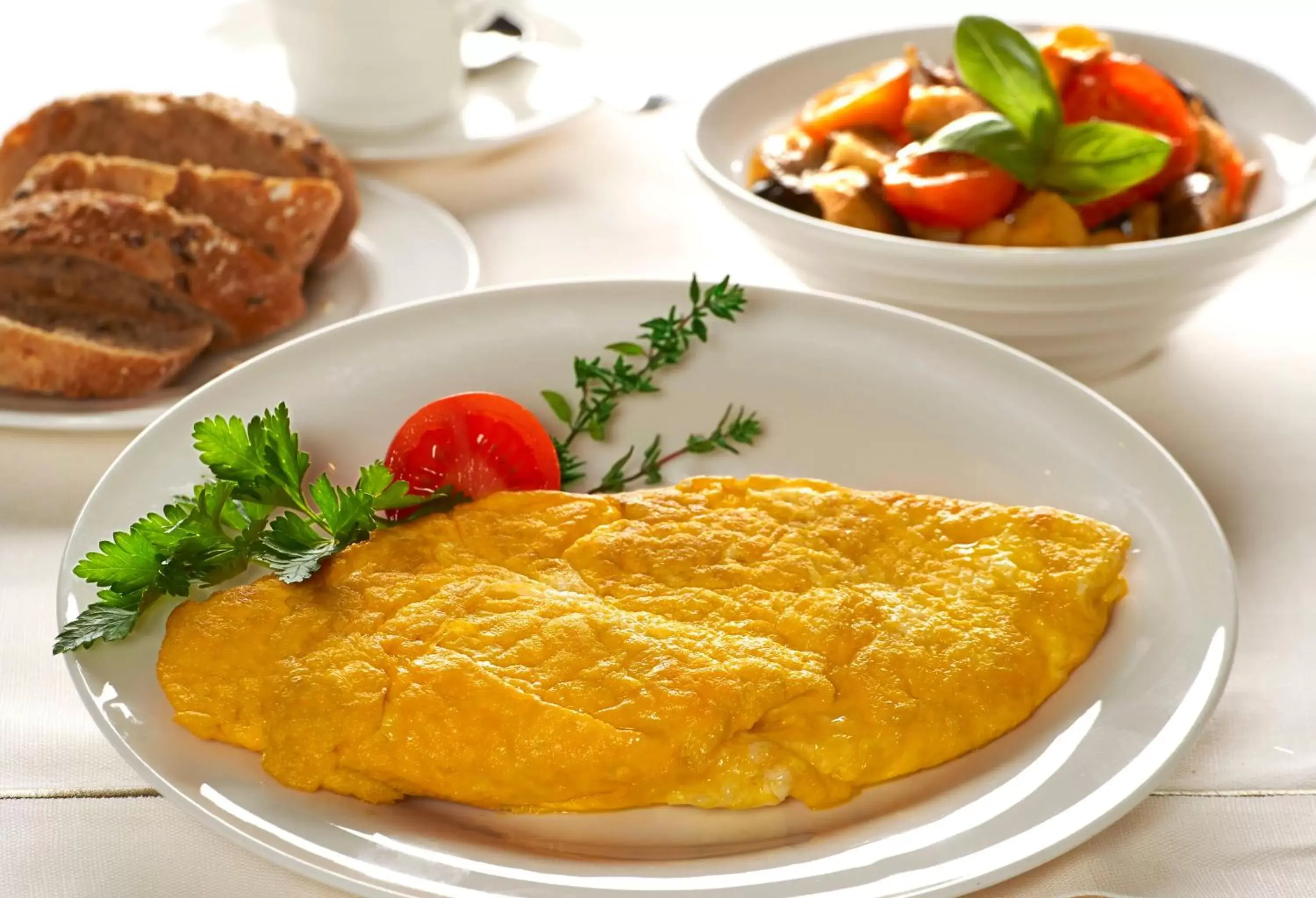 Continental breakfast, Food in Harry's Bar Trevi Hotel & Restaurant