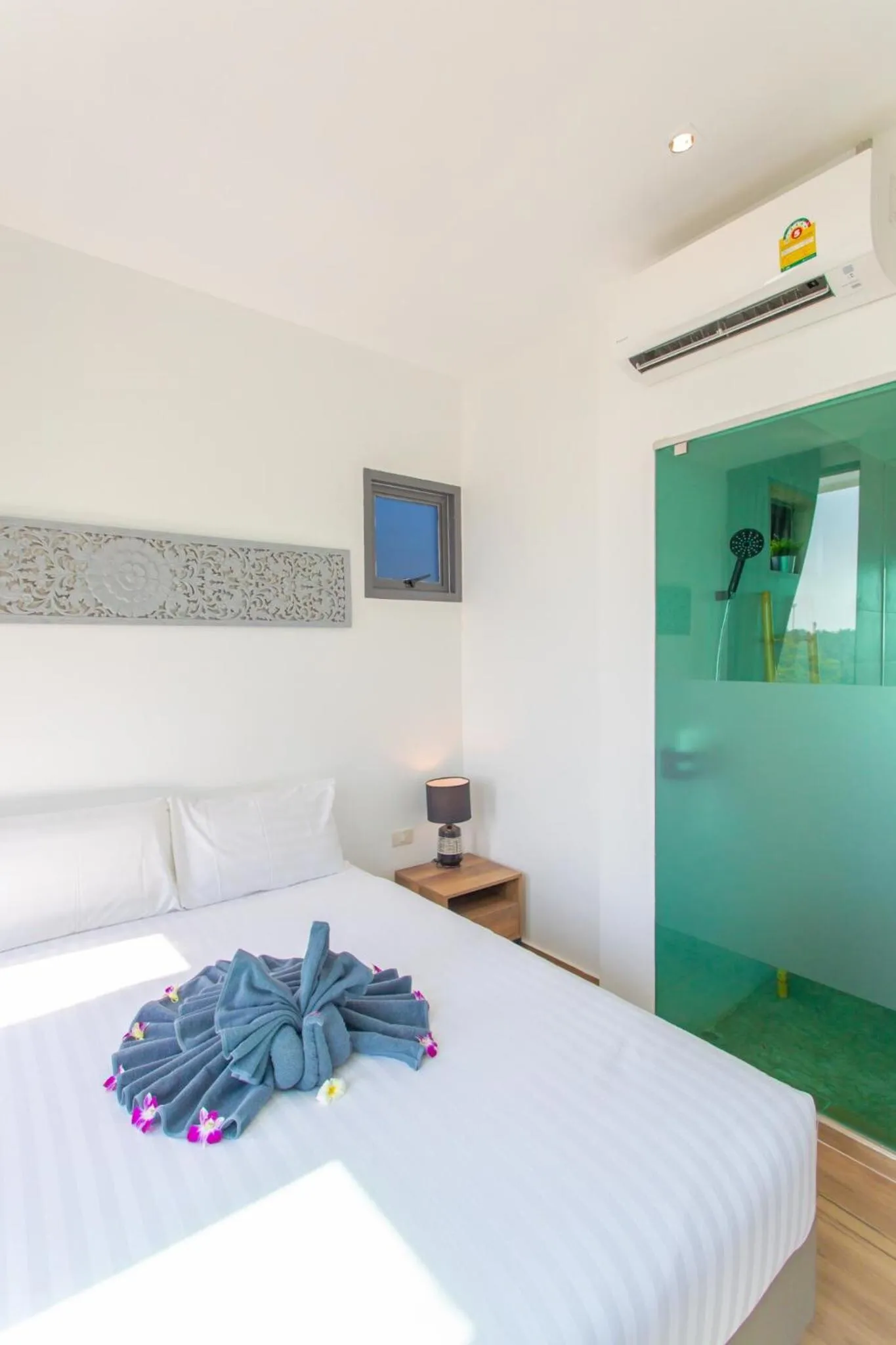 Bedroom, Bed in Baan Saint-Tropez Seaview Villas Kata Beach