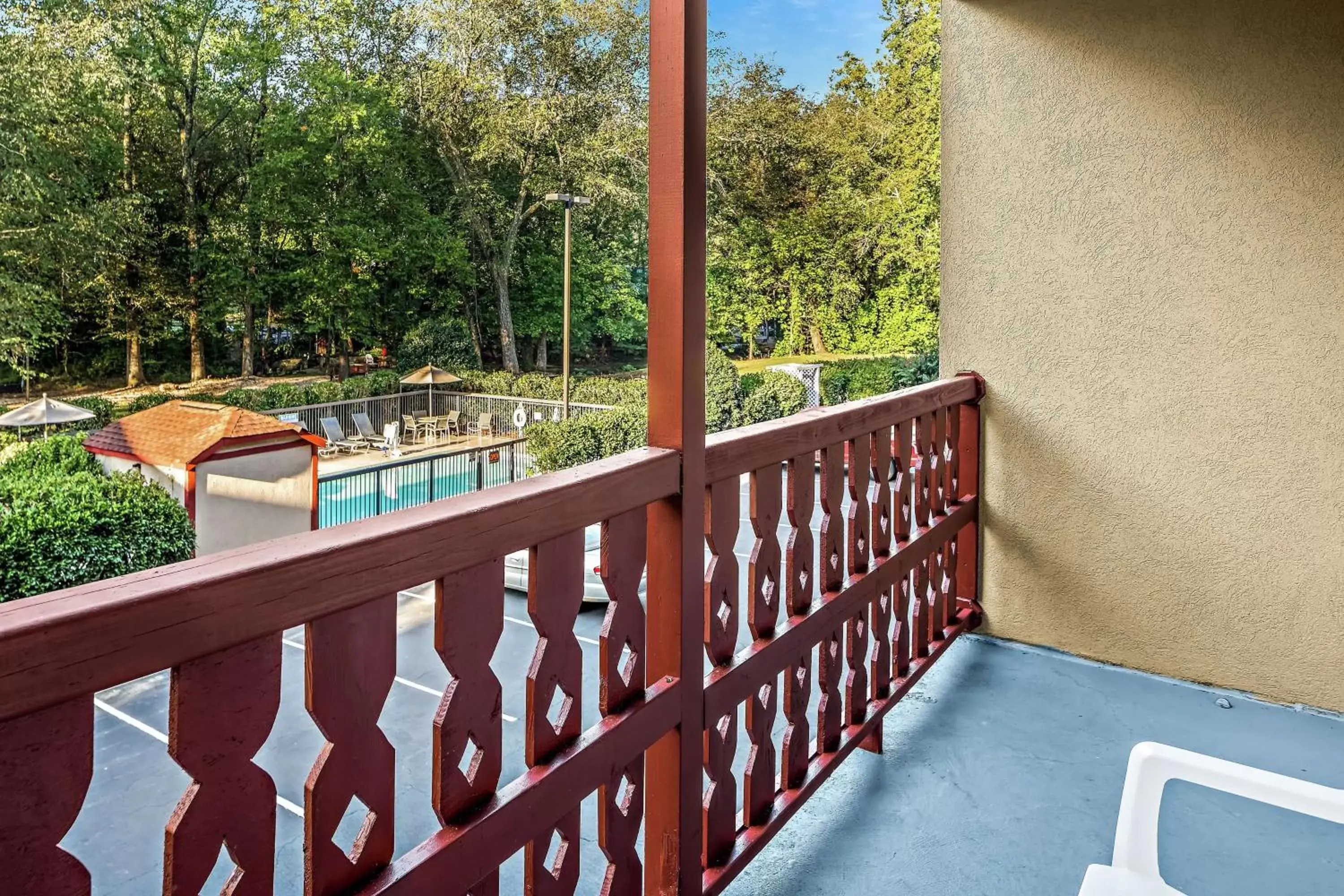 Photo of the whole room, Balcony/Terrace in Hampton Inn Helen