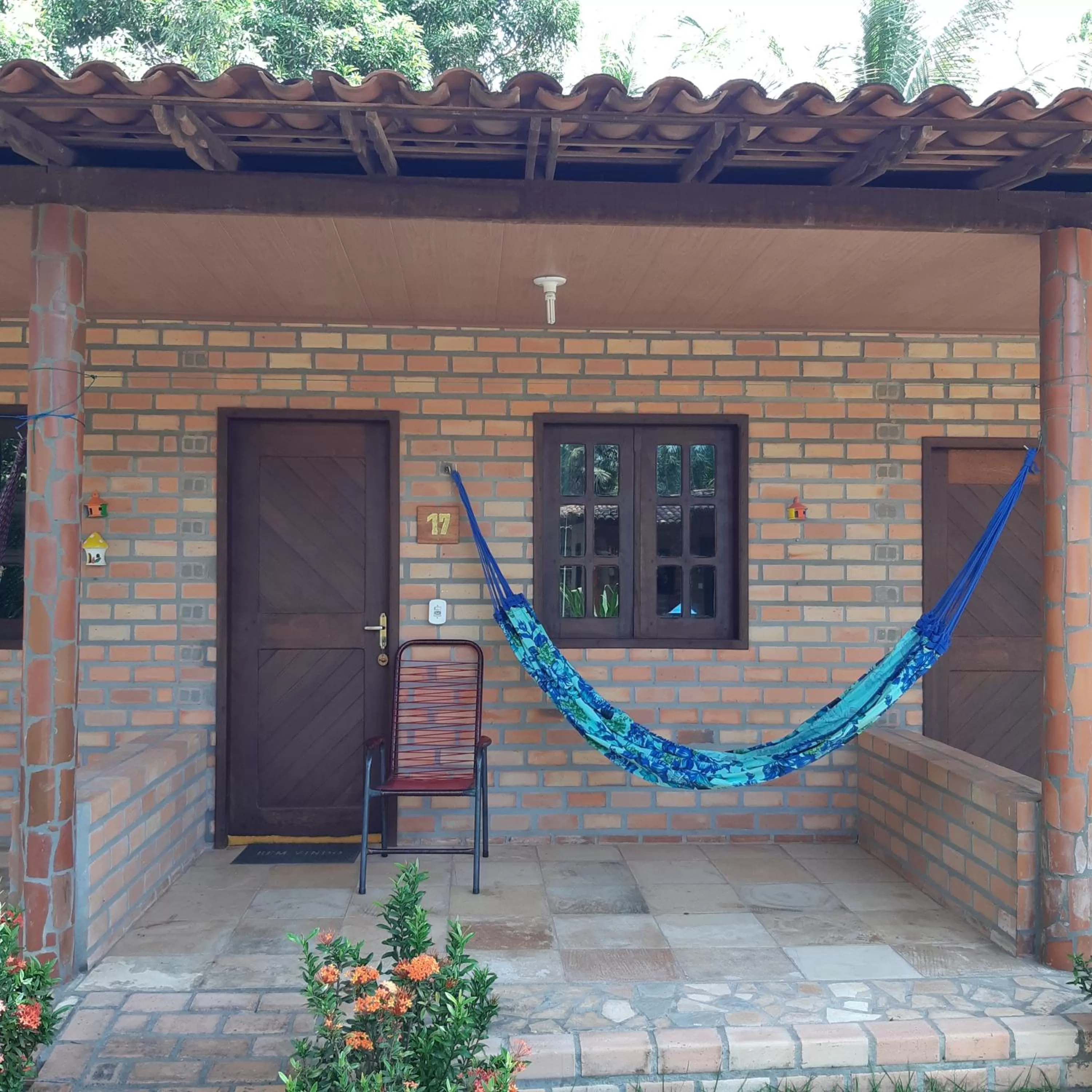 Patio in Pousada do Riacho