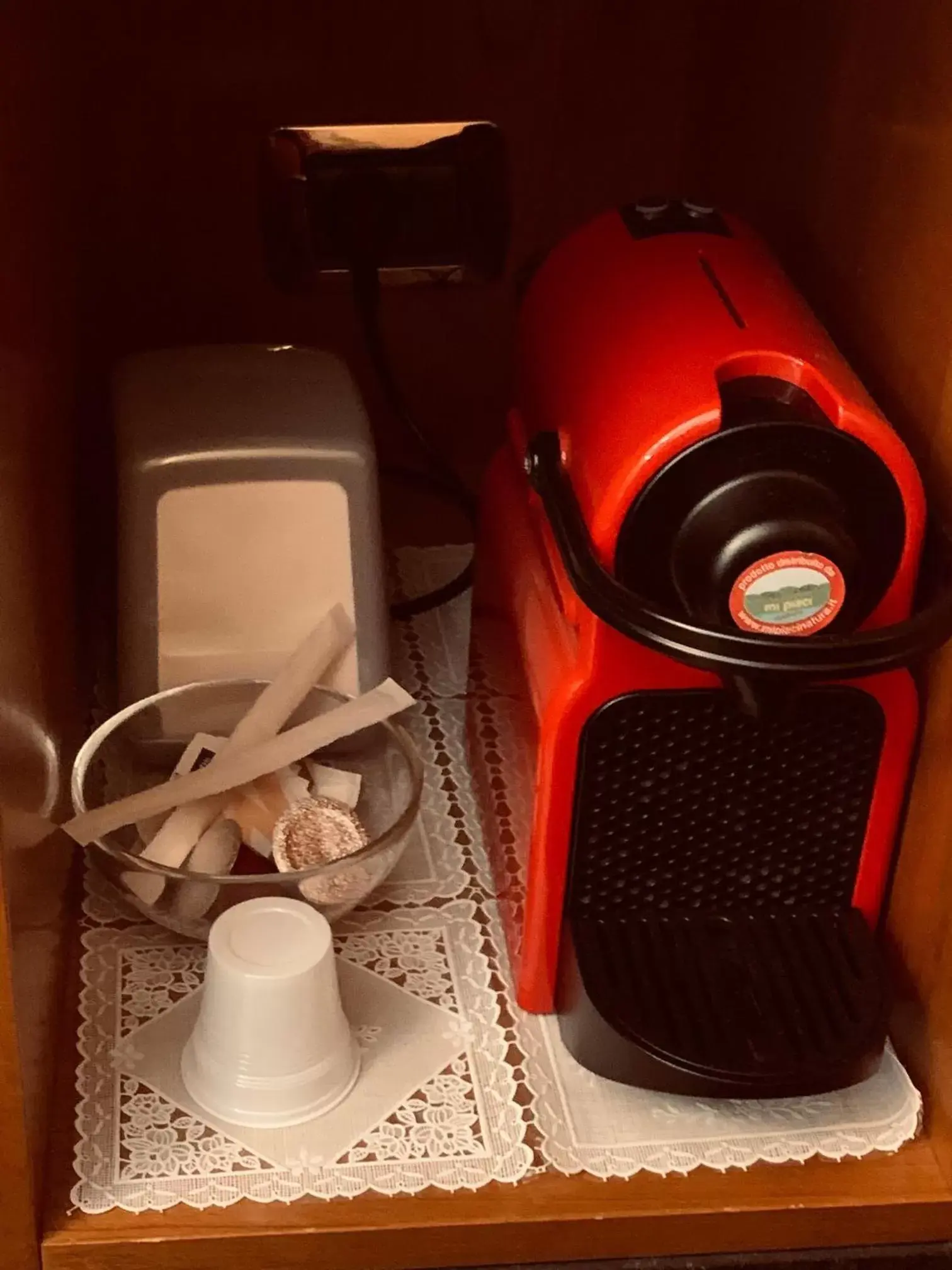 Coffee/tea facilities in Hotel Vittoria