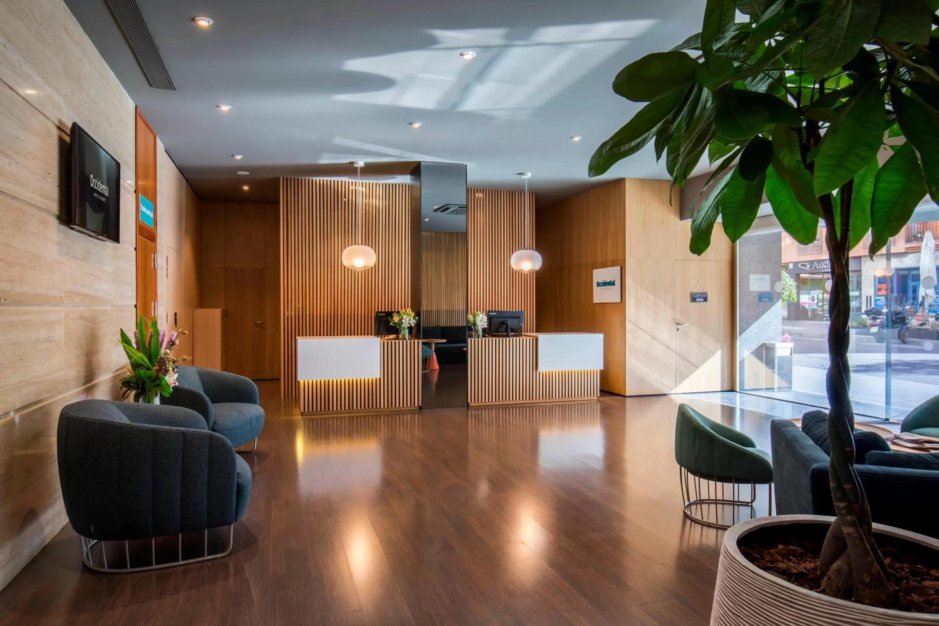 Lobby or reception in Occidental Granada