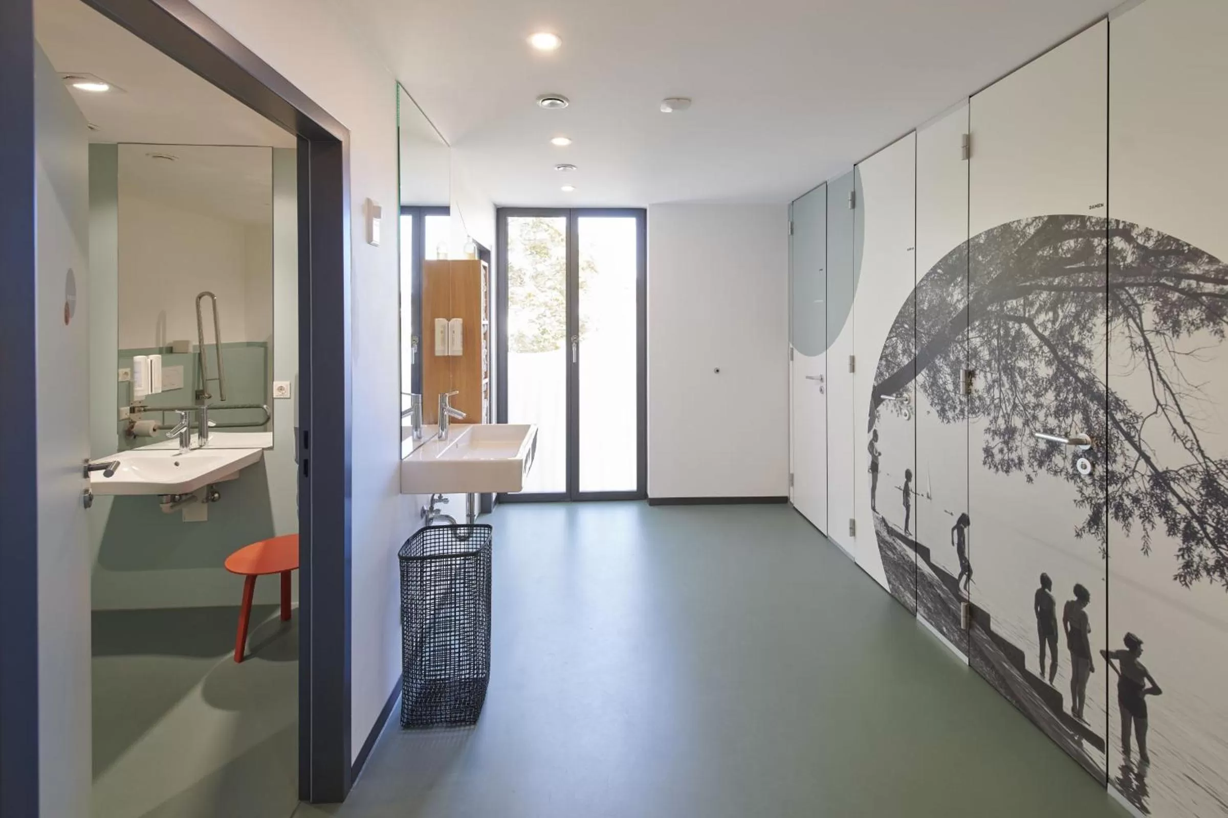 Bathroom in Radhotel am Gleis