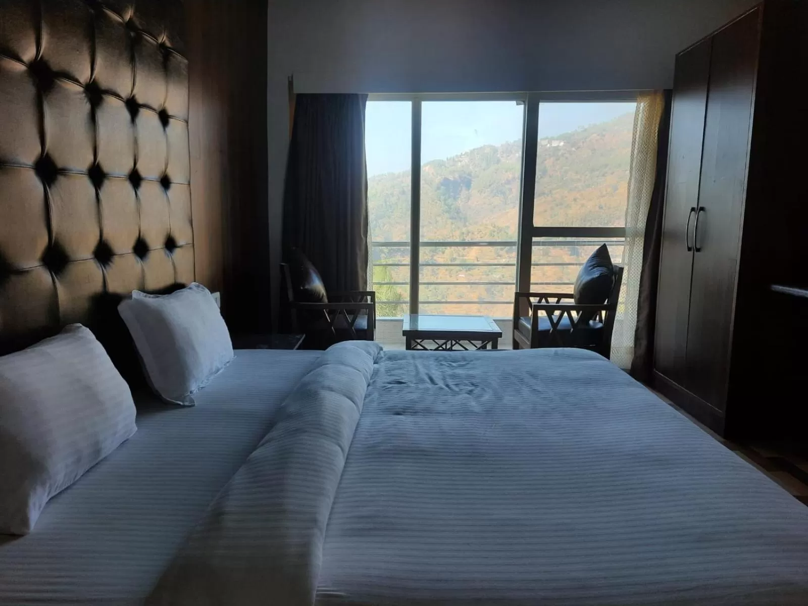 View (from property/room), Bed in Blue Pine Orchards - Villas