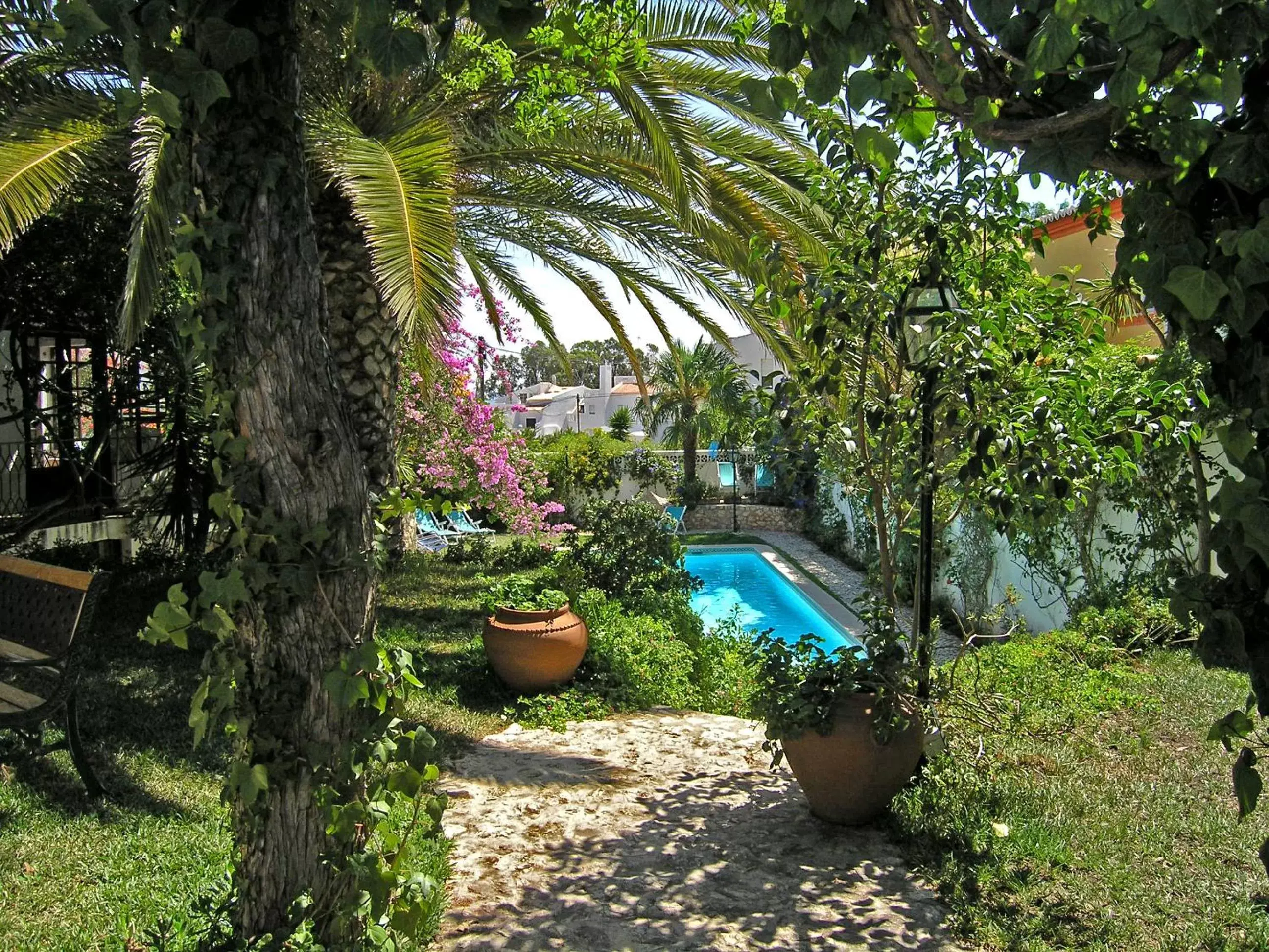 Garden, Pool View in Uma Casa a Beira Sol