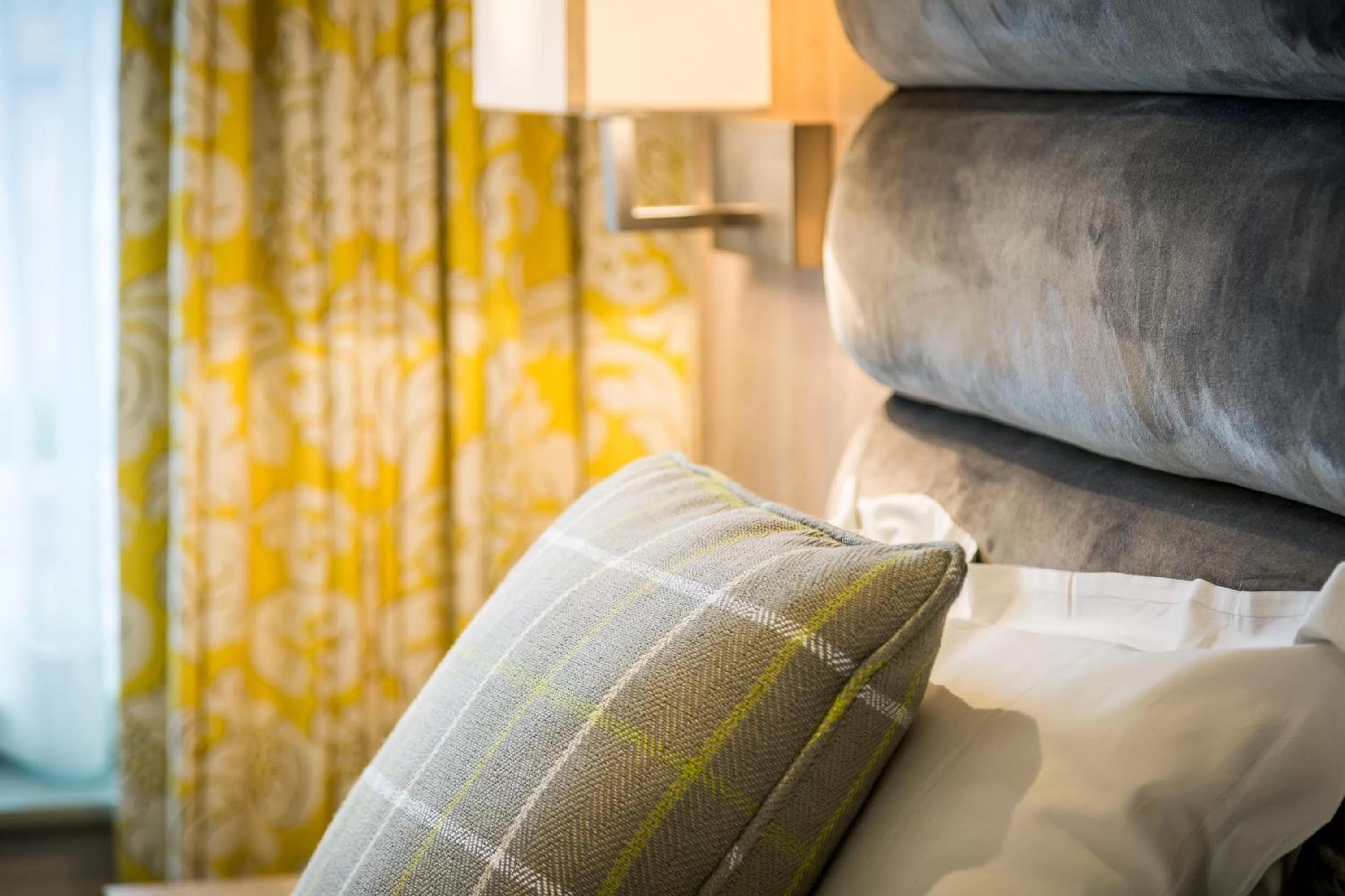 Decorative detail, Bed in The Nottinghamshire Hotel & Golf Club