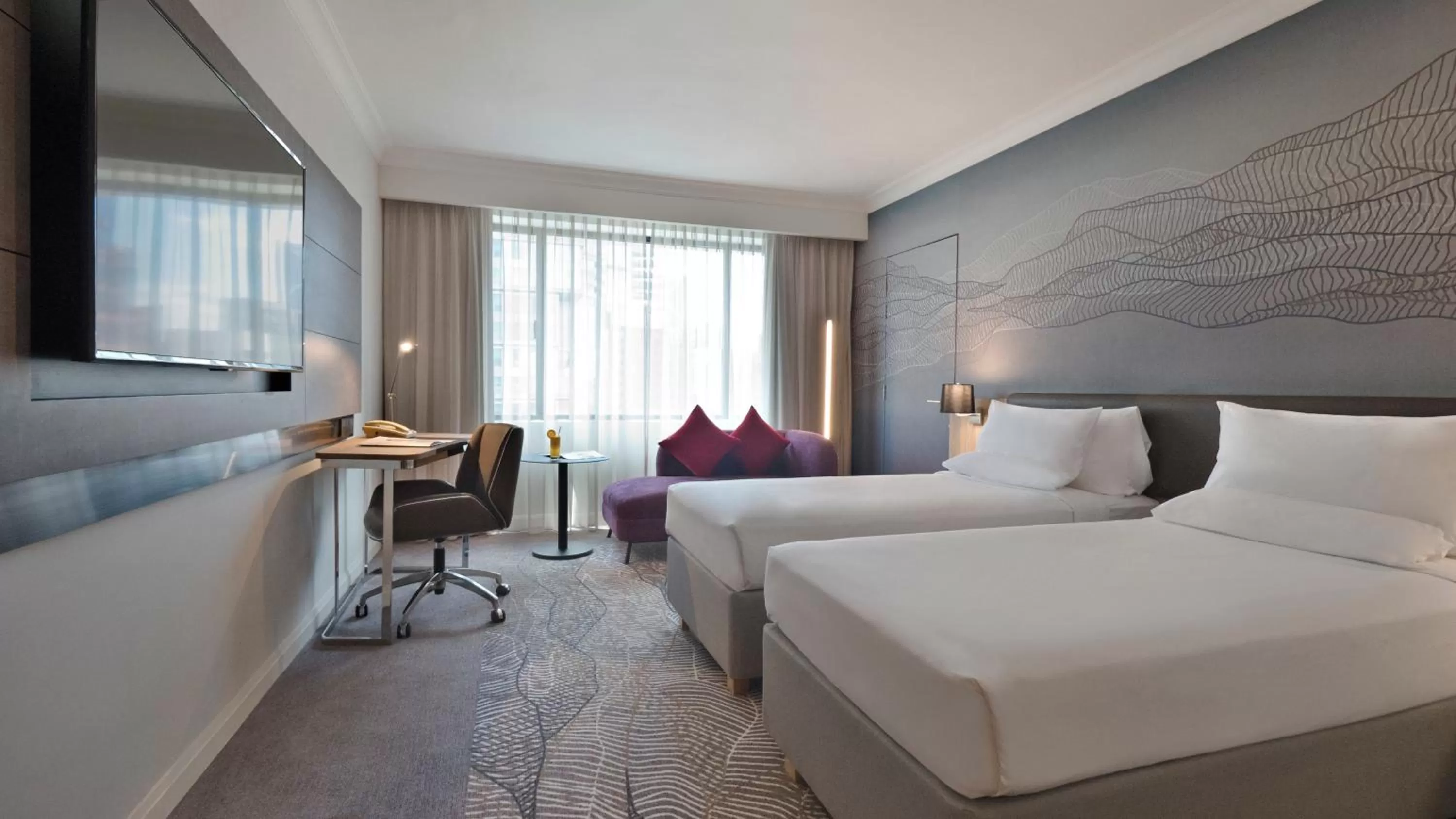 Bed in Novotel Kuala Lumpur City Centre