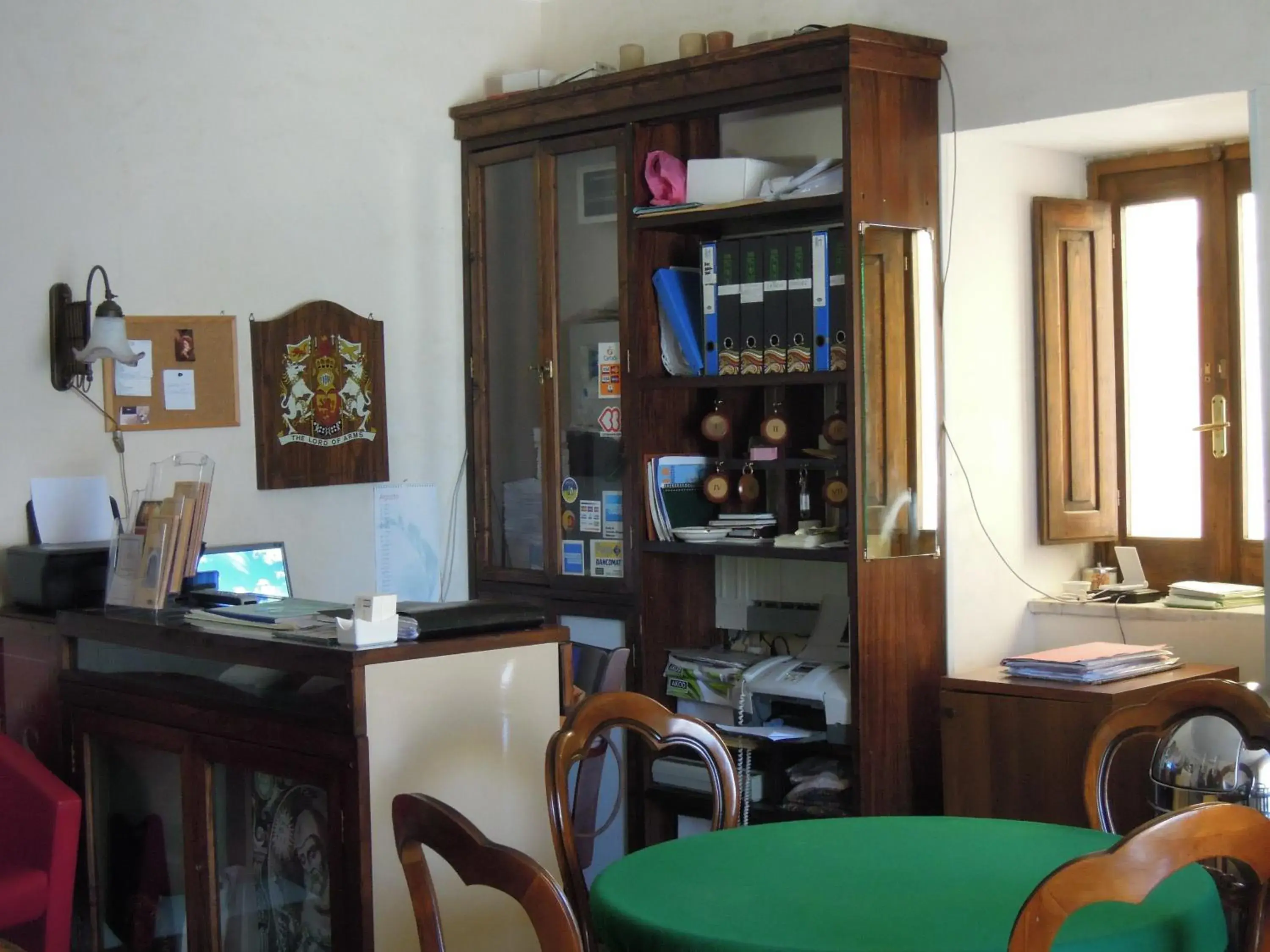 Lobby or reception in Hotel Sant'Agostino