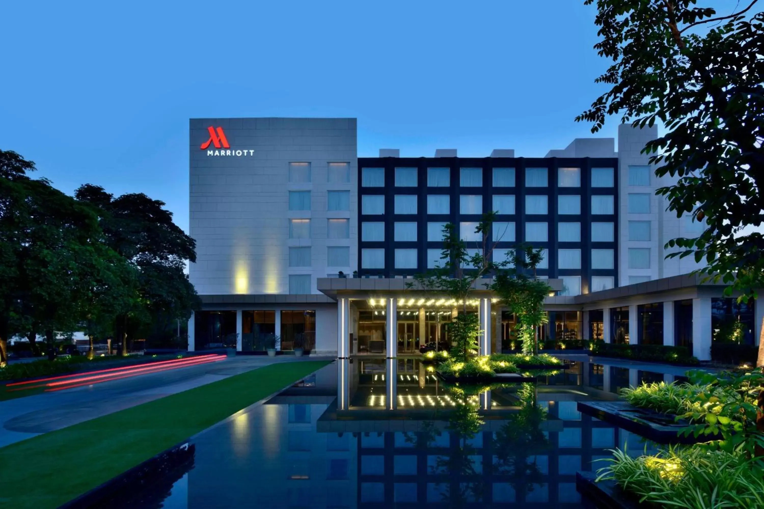 Property Building in Indore Marriott Hotel