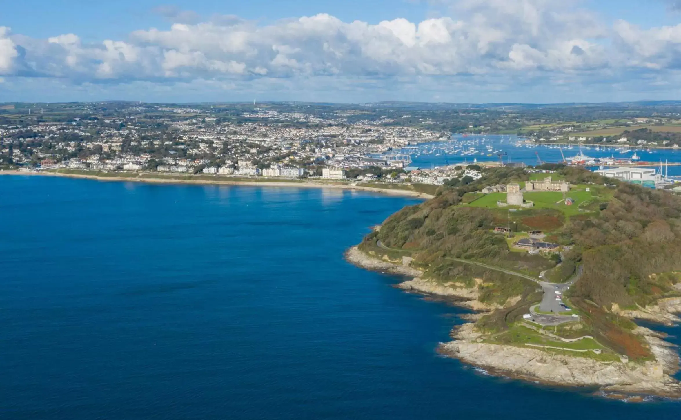 Nearby landmark, Bird's-eye View in The Falmouth Hotel