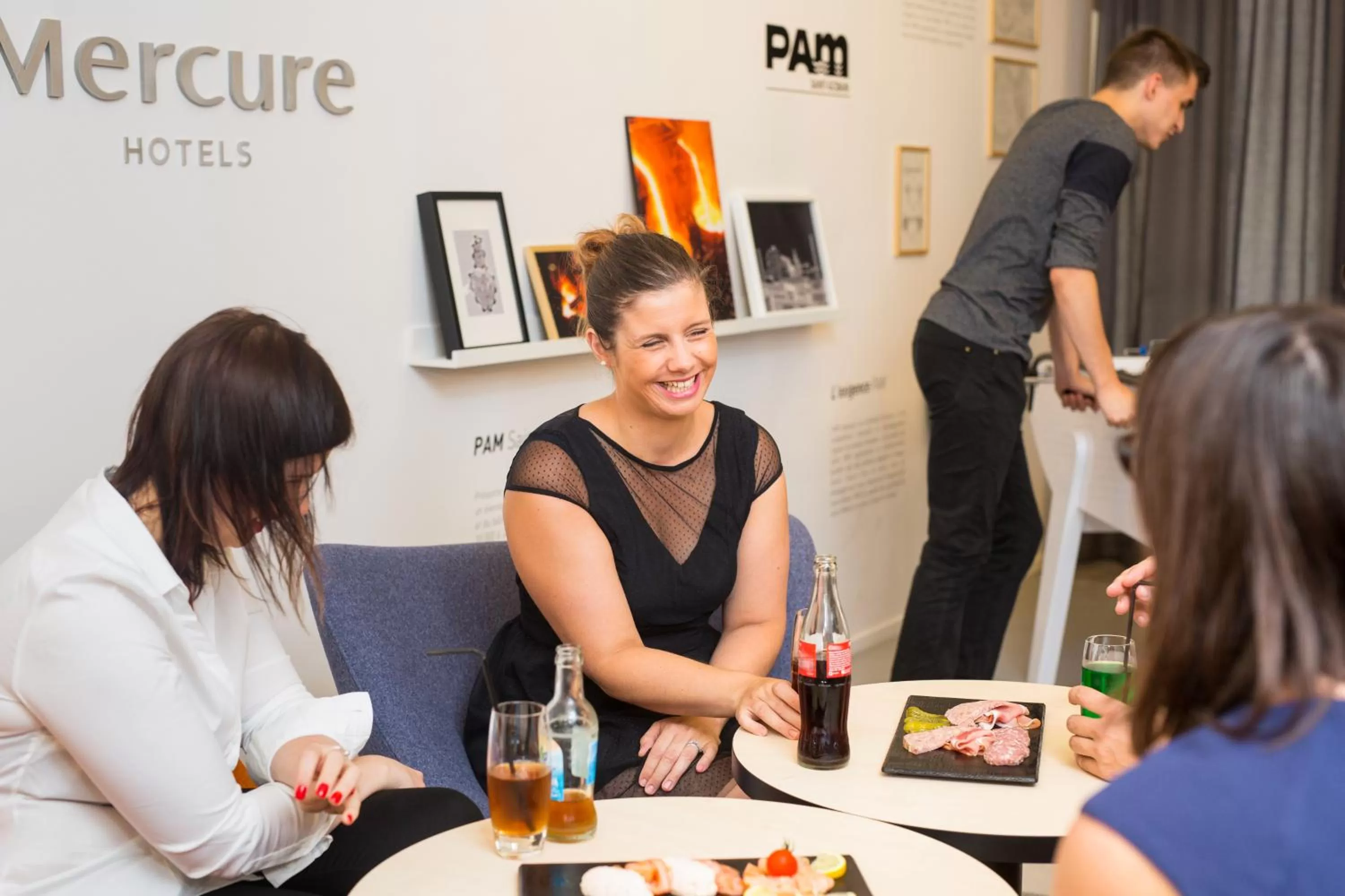 Lobby or reception in Mercure Nancy Centre Gare