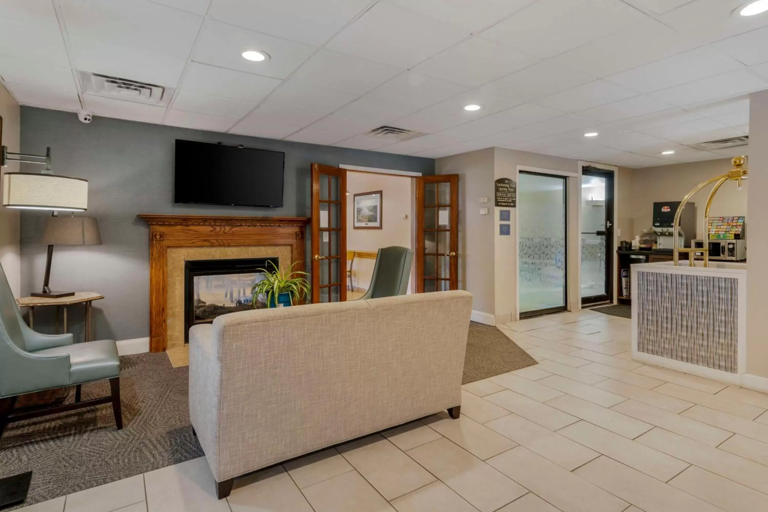 Lobby or reception, Lobby/Reception in Best Western of Lake George