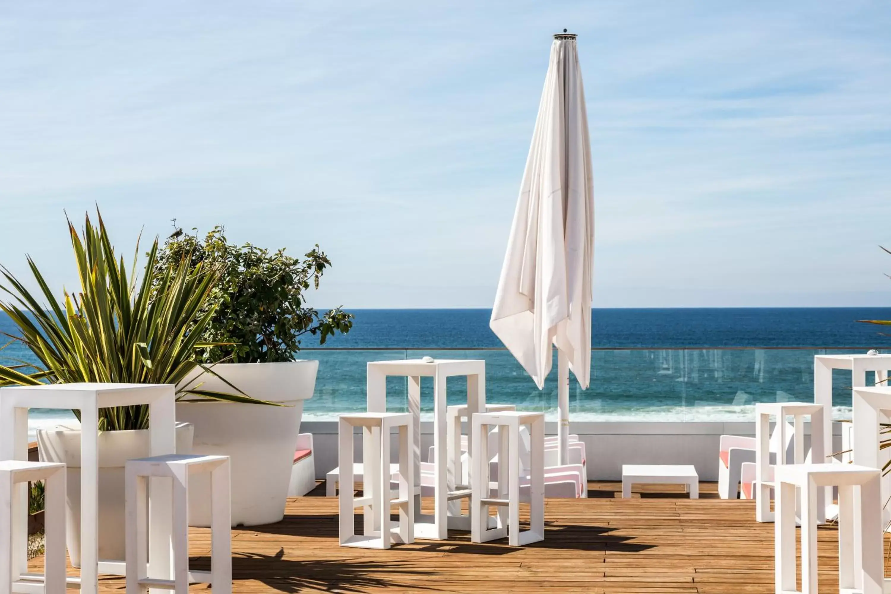 Patio in Le Grand Hotel de la Plage