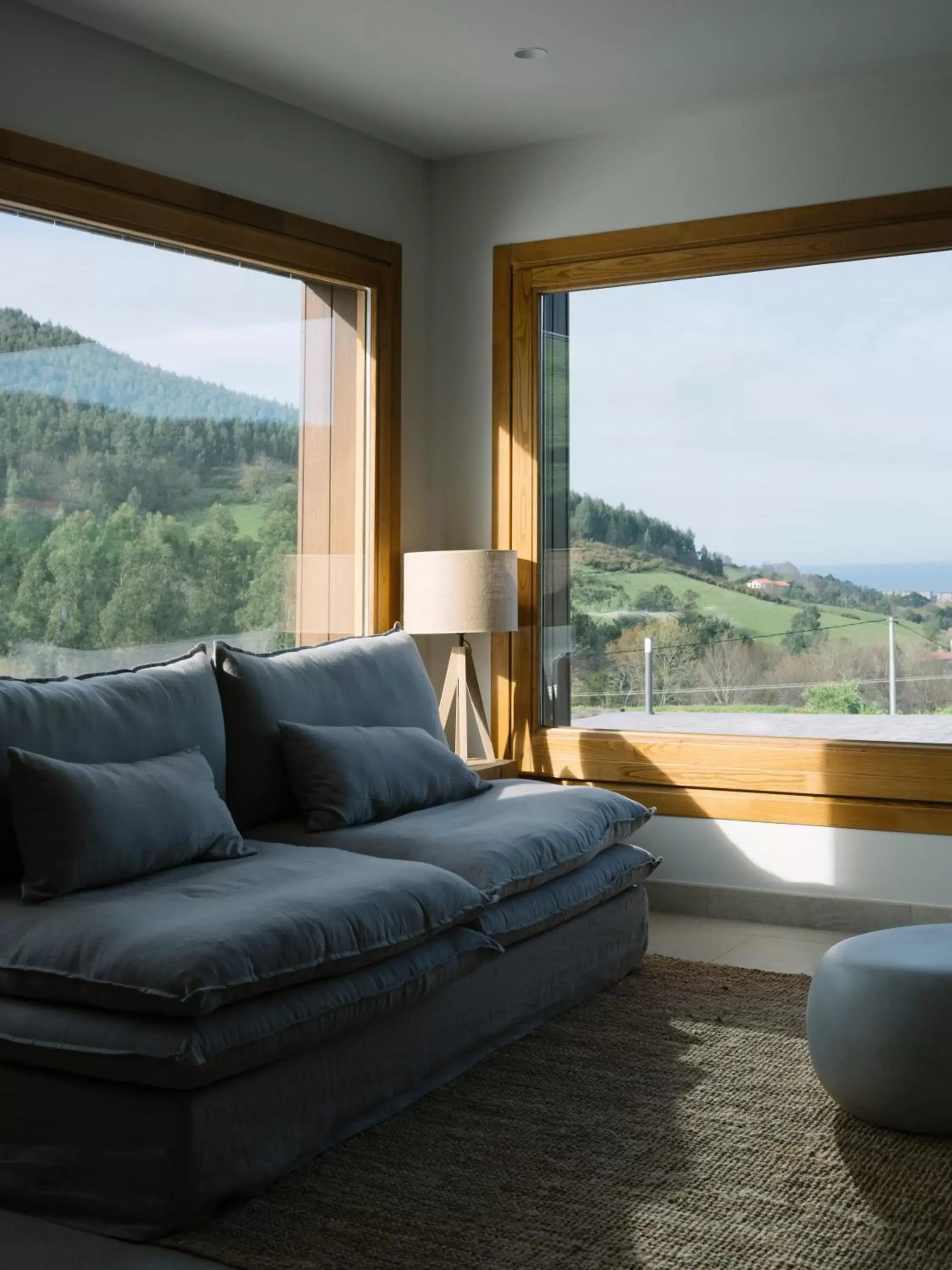 Living room, Mountain View in Hotel Nafarrola