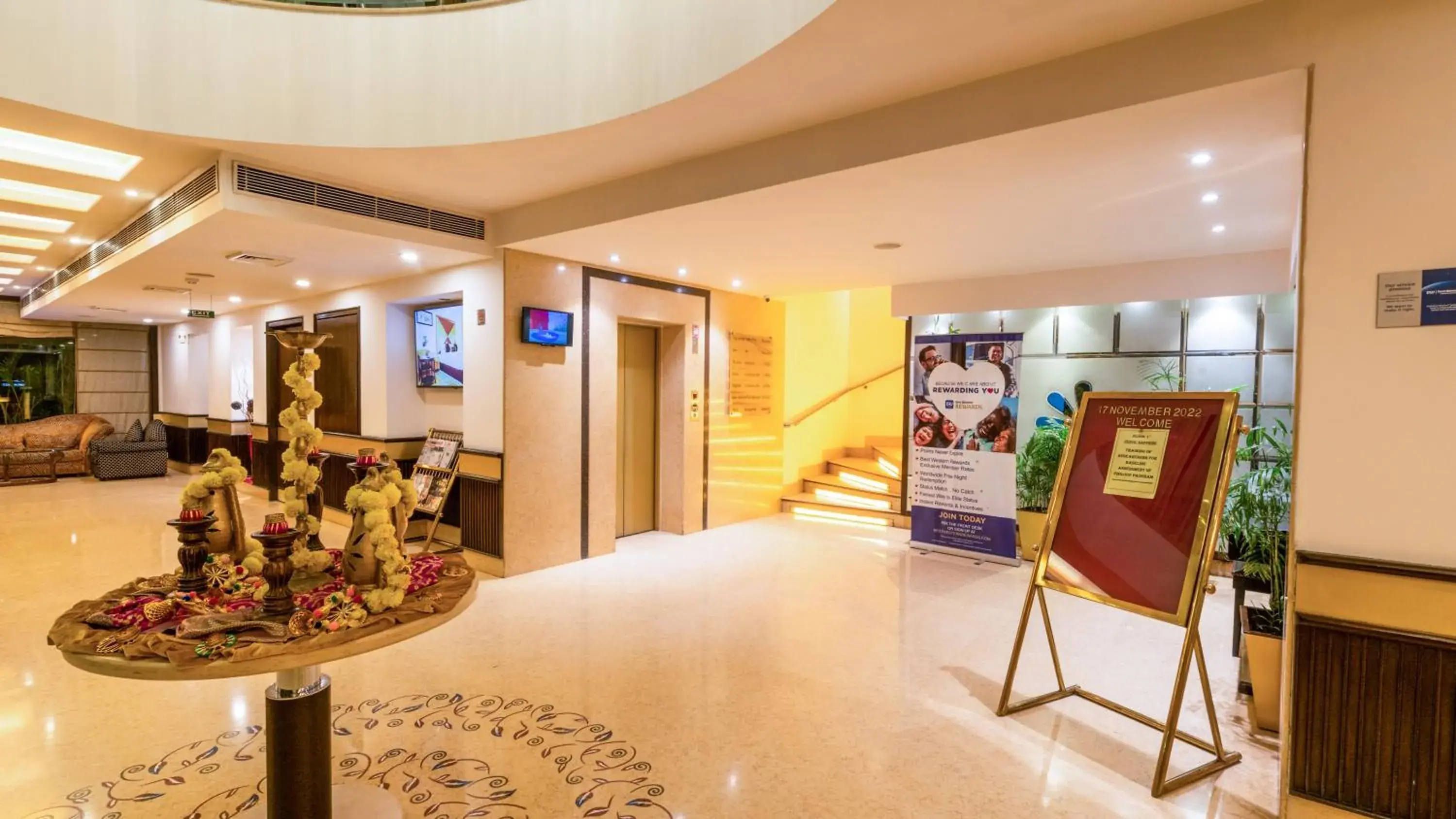 Seating area, Lobby/Reception in Best Western Merrion