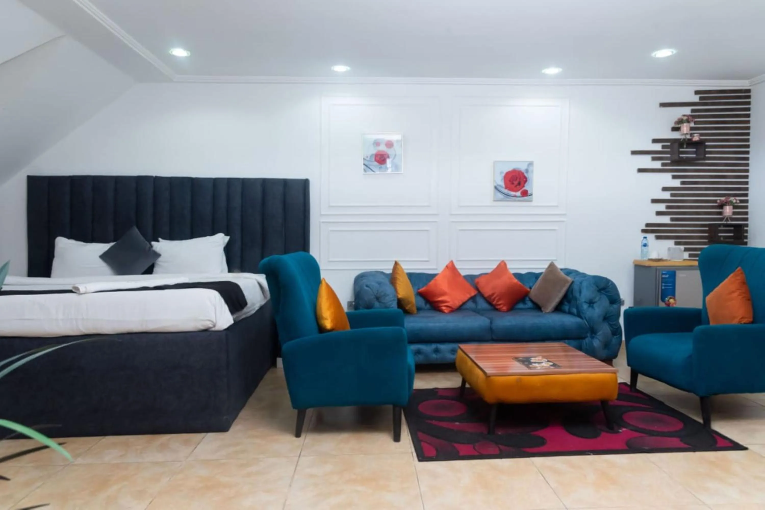 Bedroom, Bed in The Grosvenor Suites Gwarinpa Abuja