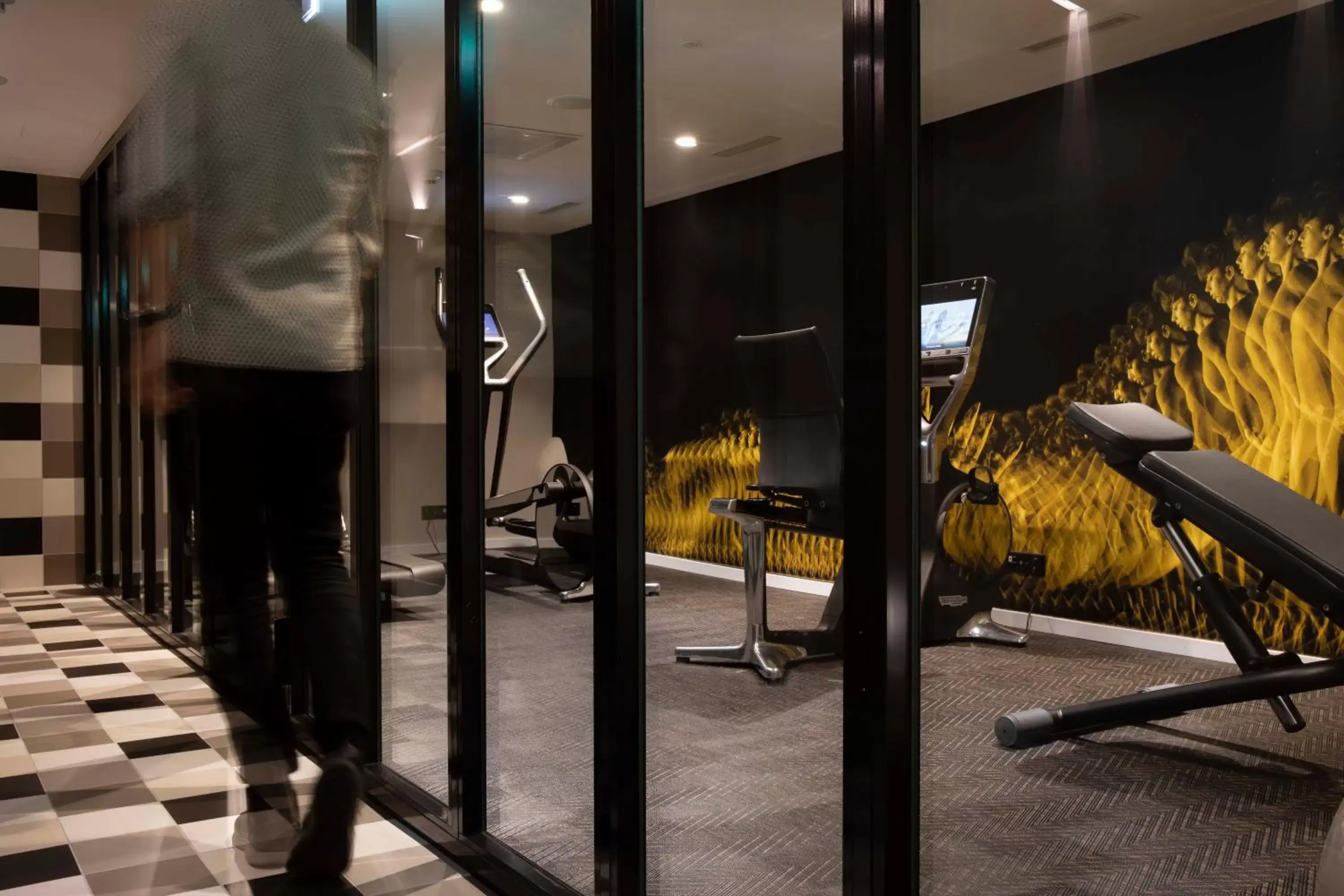 Fitness centre/facilities in Hotel D Geneva