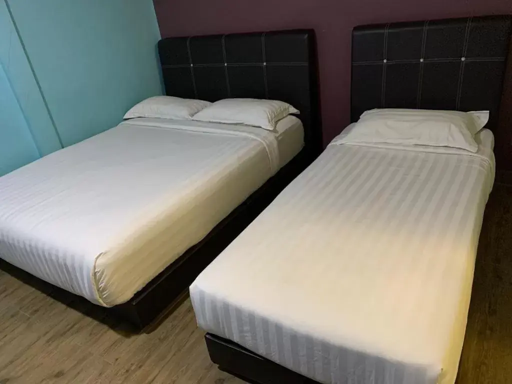 Bed in Elmark Hotel Kuantan