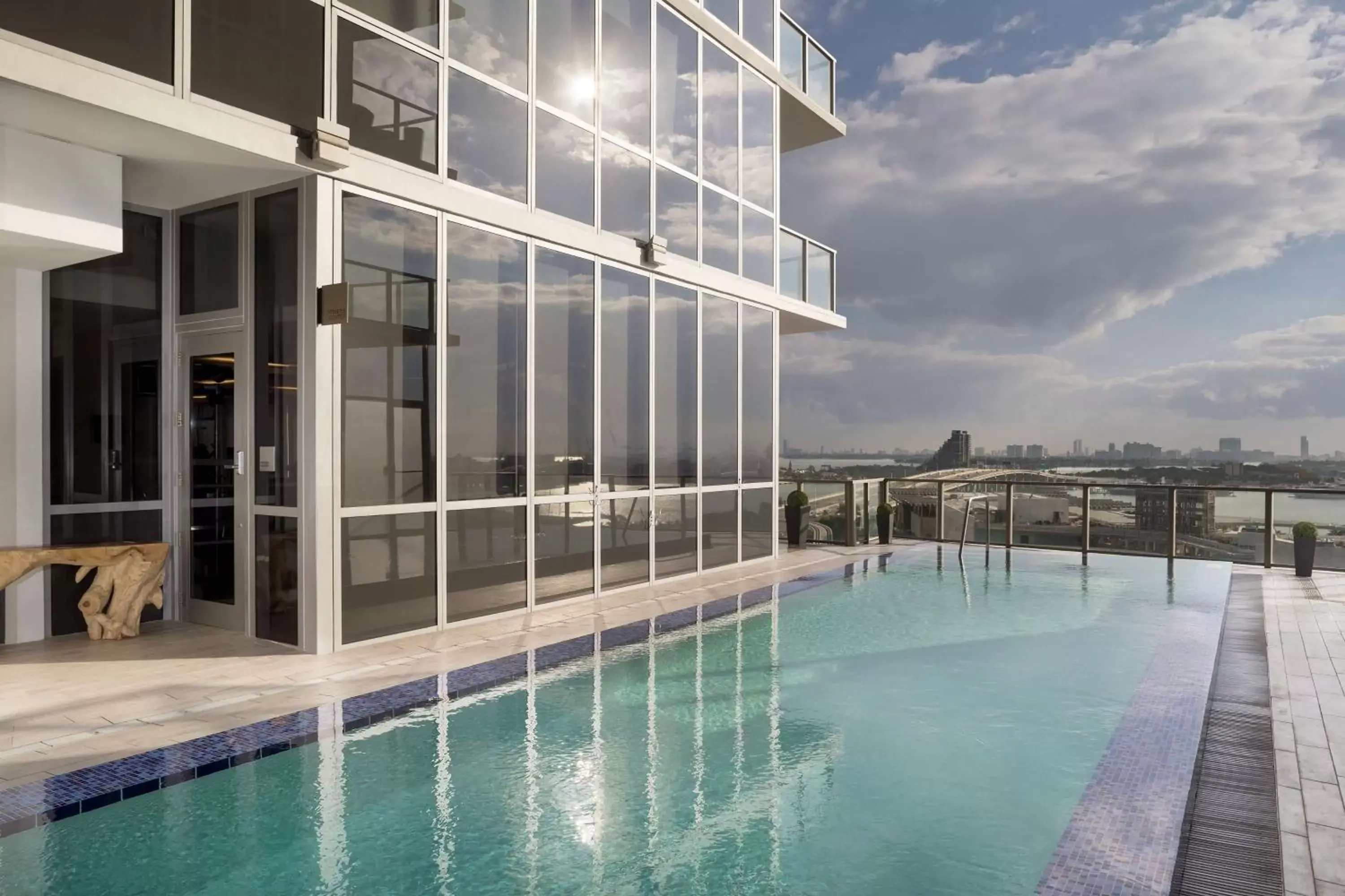Swimming Pool in The Gabriel Miami Downtown, Curio Collection by Hilton