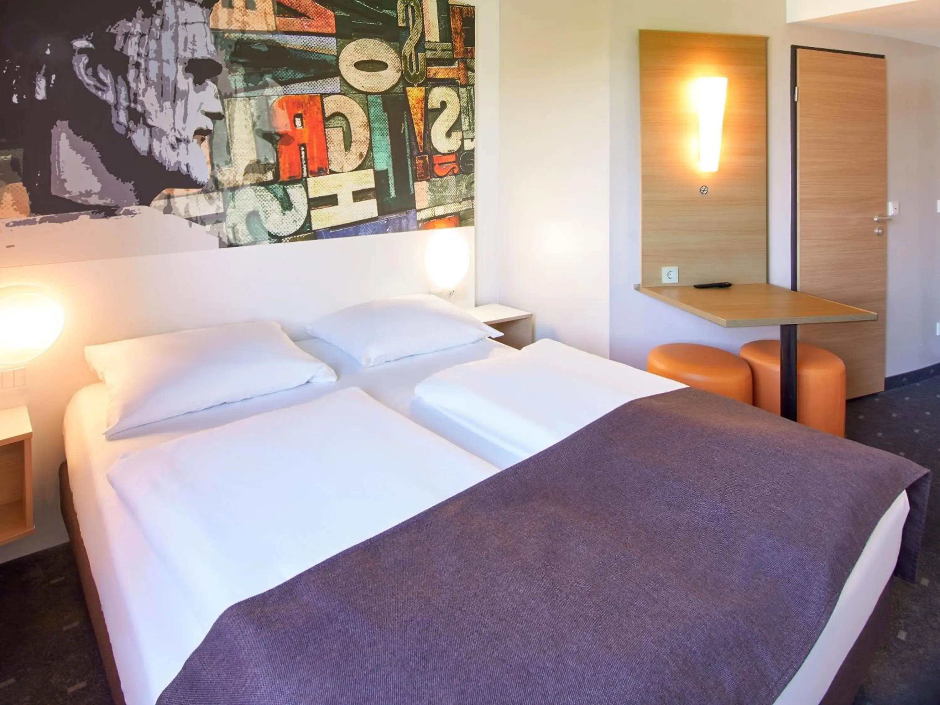 Bed in B&B Hotel Mainz-Hechtsheim