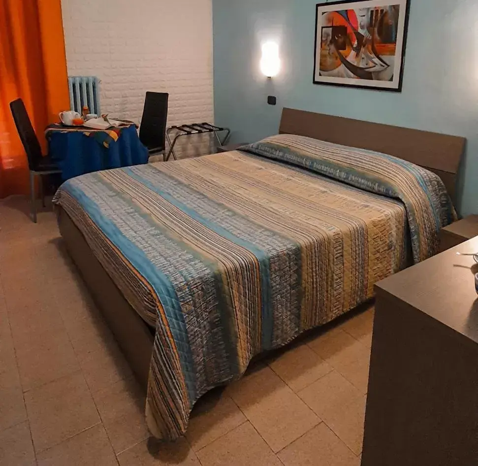 Bed in Hotel mediterraneo
