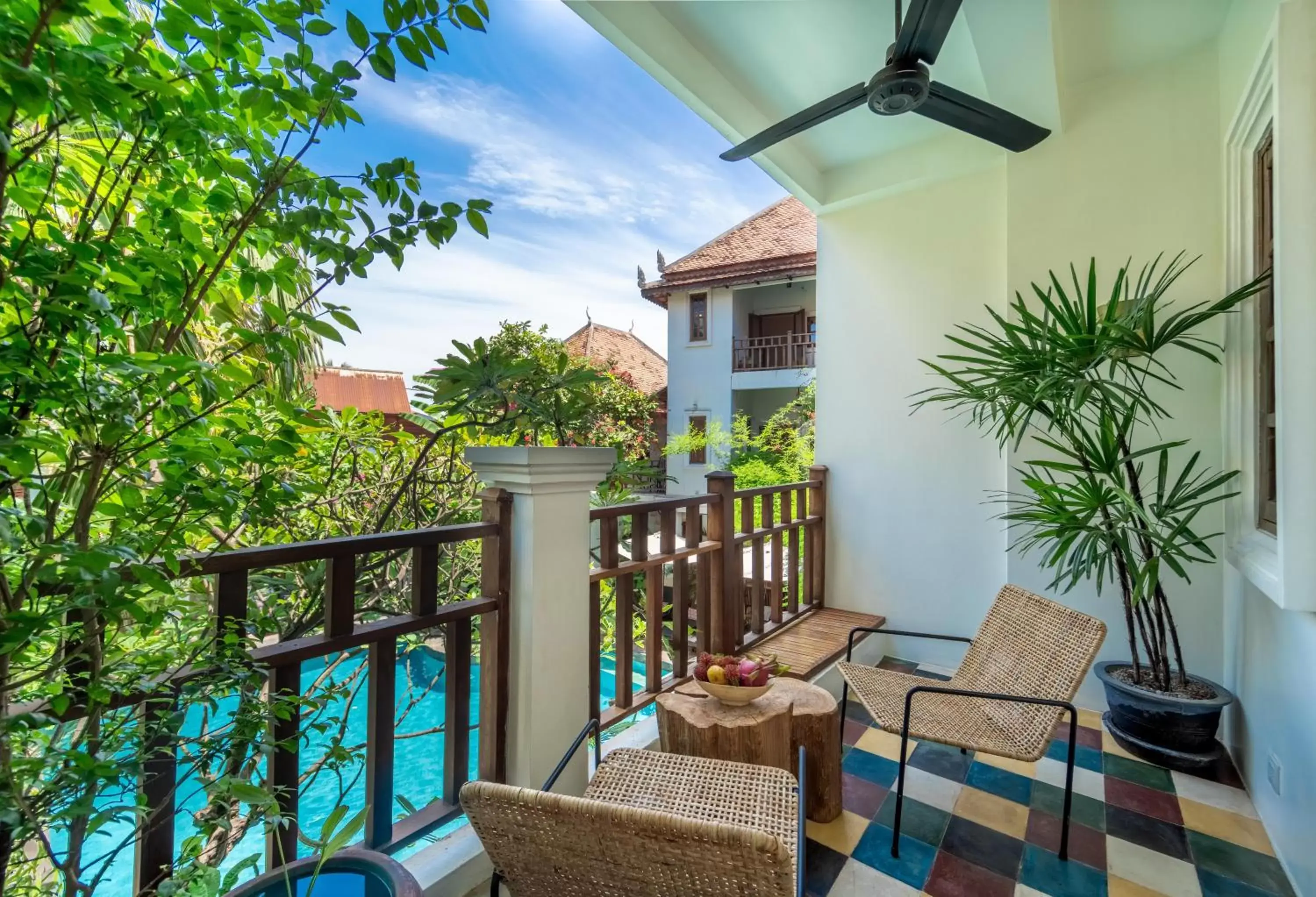 Balcony/Terrace in Rambutan Resort – Siem Reap