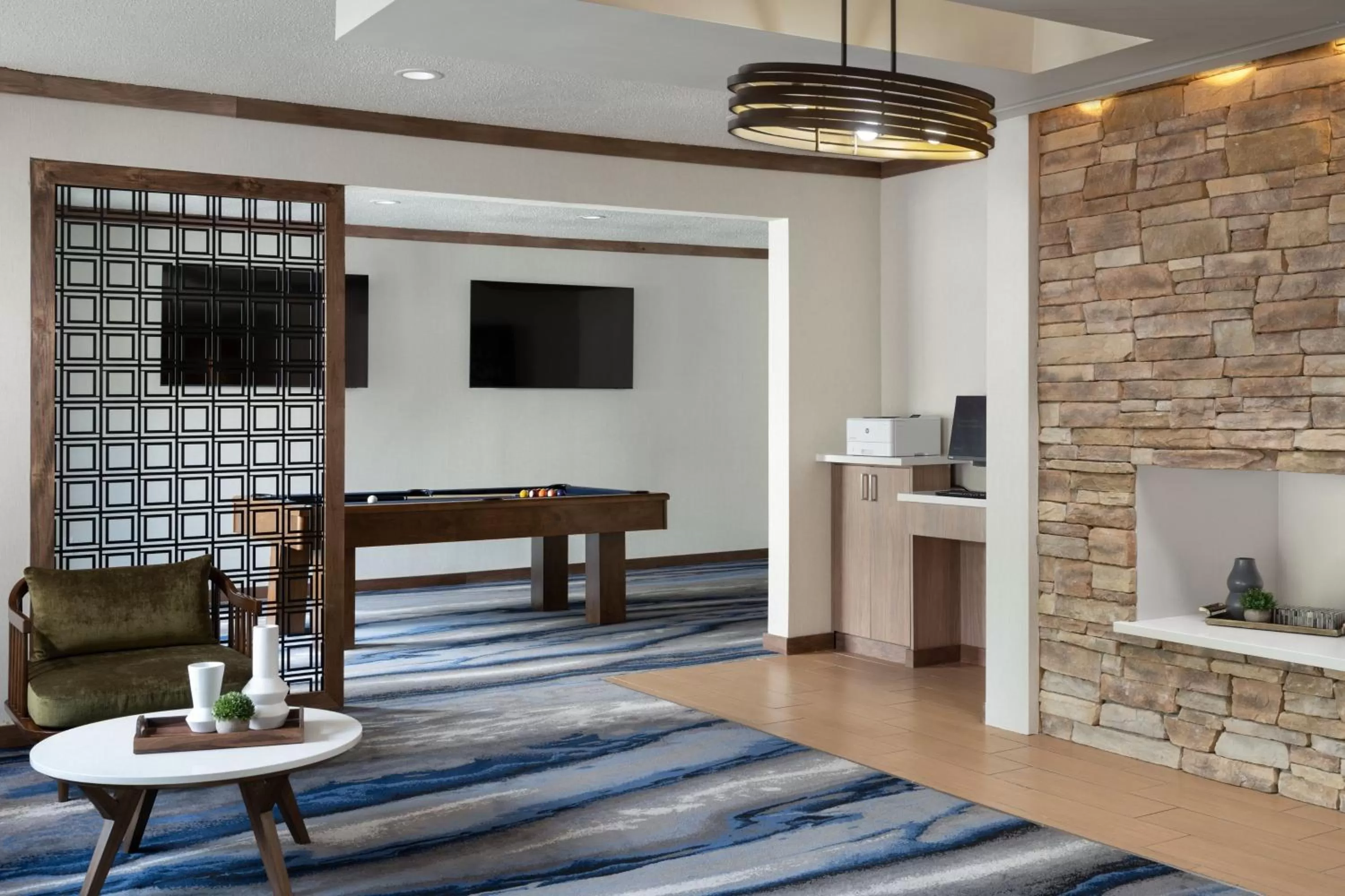 Lobby or reception in Fairfield Inn and Suites Austin South