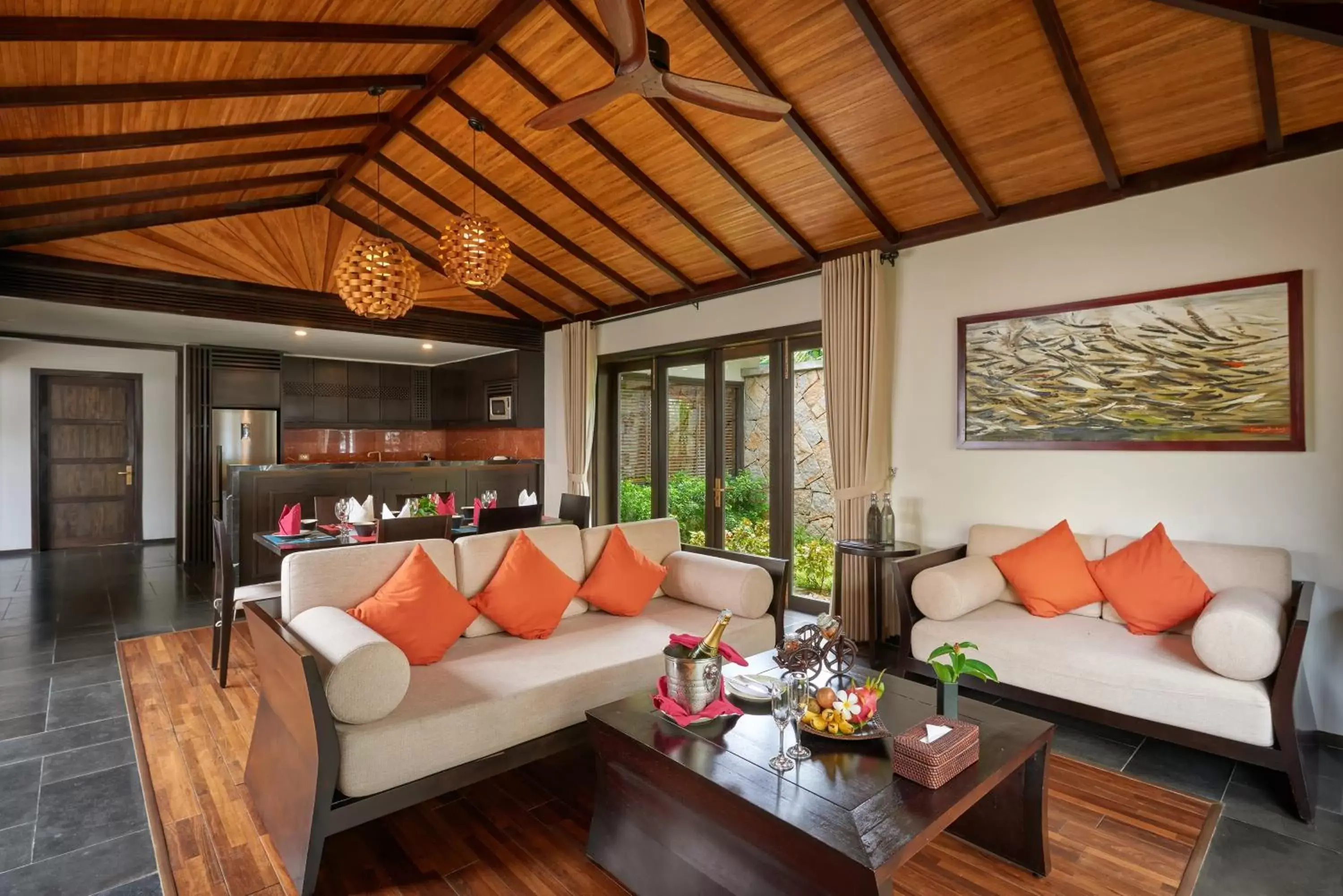 Living room, Seating Area in Amiana Resort Nha Trang