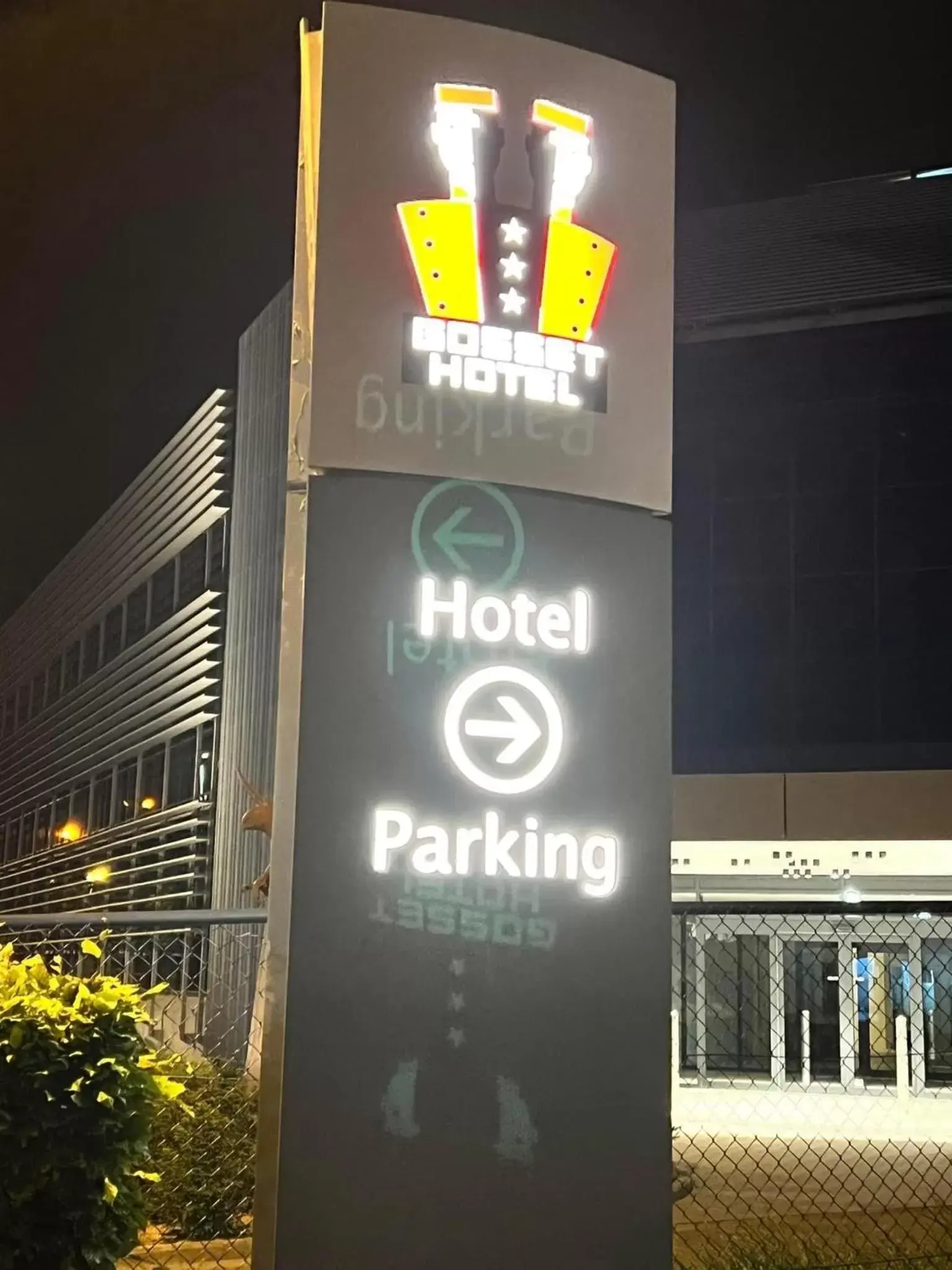 Parking, Property Building in Gosset Hotel