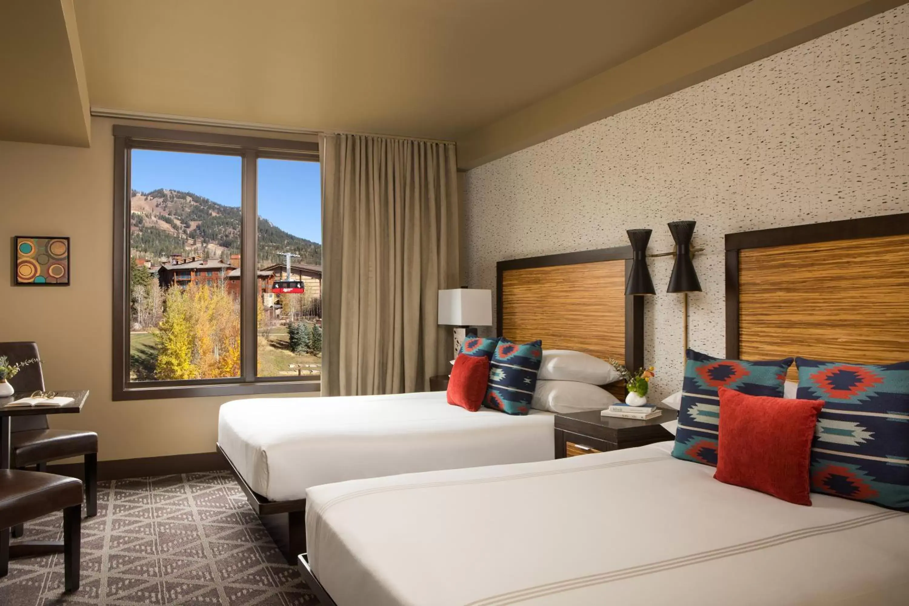 Bedroom in Hotel Terra Jackson Hole, a Noble House Resort