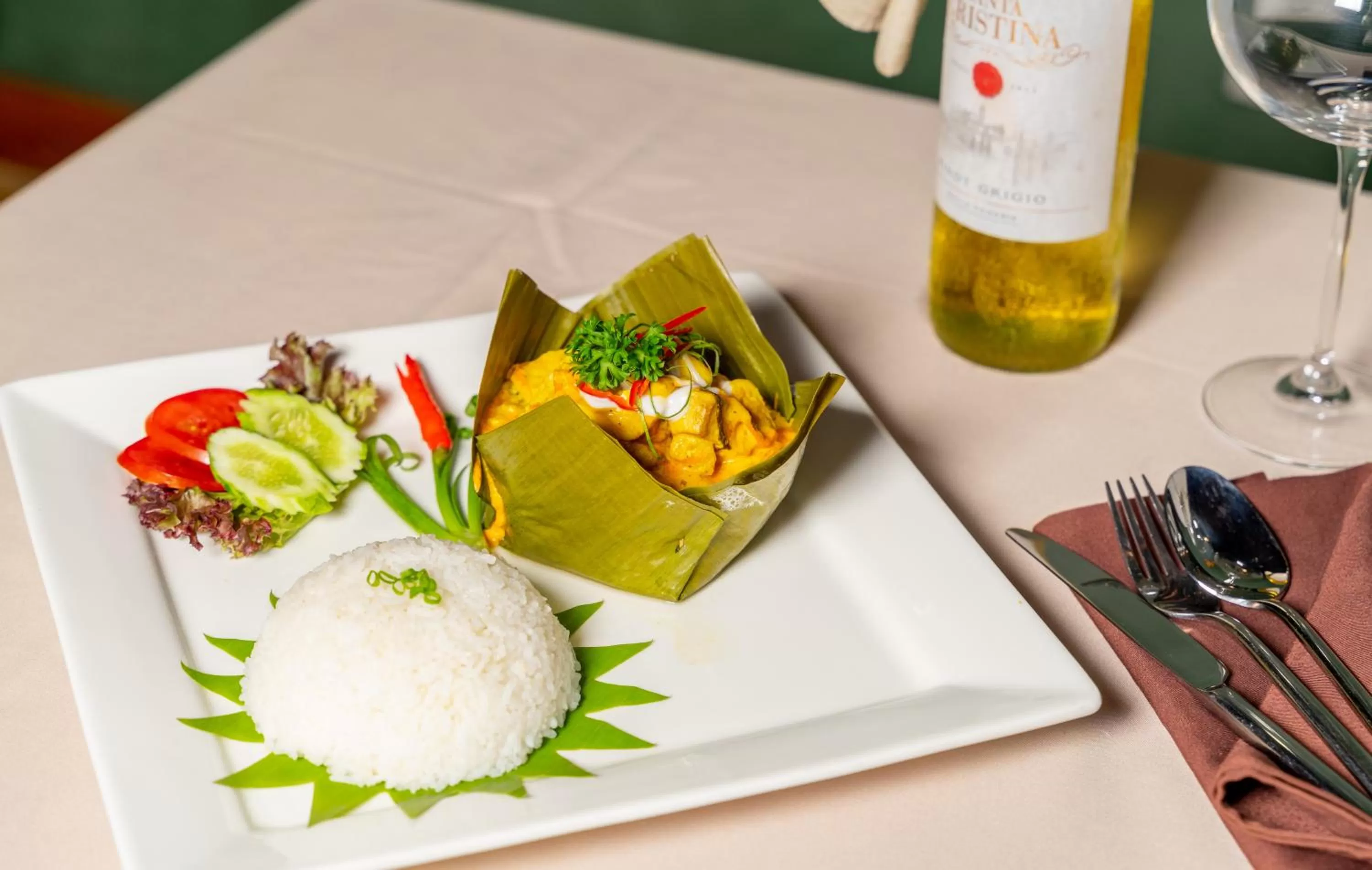 Restaurant/places to eat in Authentic Khmer Village Resort