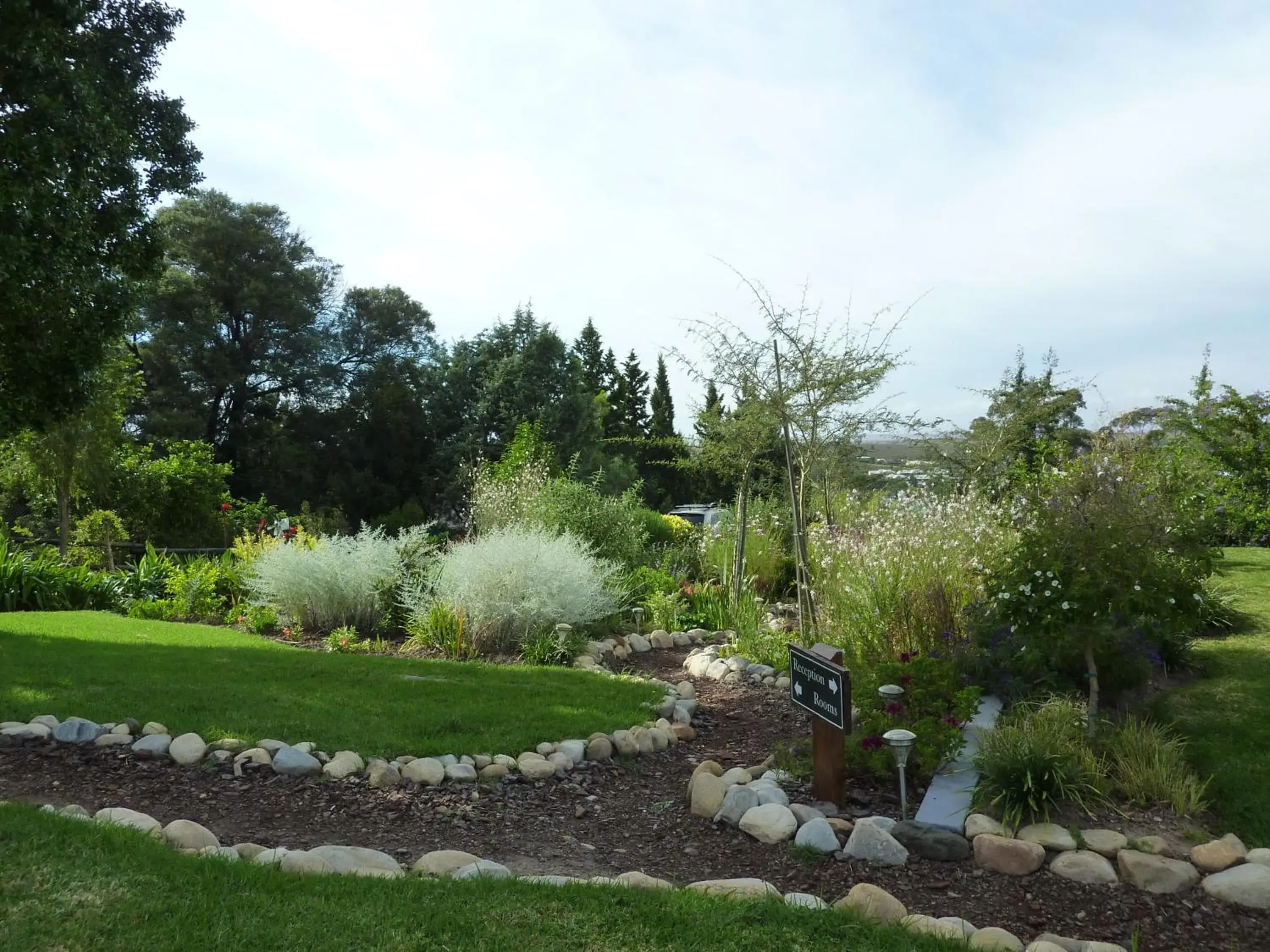 Garden in A Hilltop Country Retreat